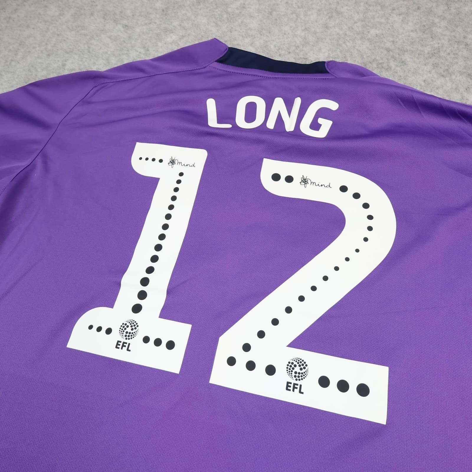 Hull City Goalkeeper Shirt Mens XXL Purple EFL Football Umbro SportPesa Long 12 photo 9