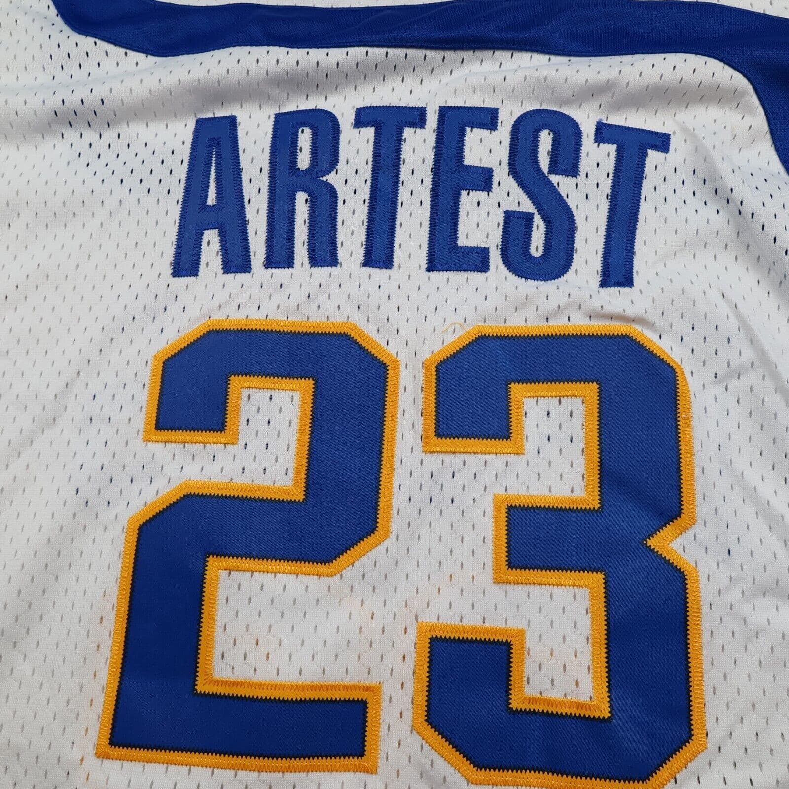 Vintage Indiana Pacers Jersey 3XL Nike 90s Basketball NBA Ron Artest photo 11