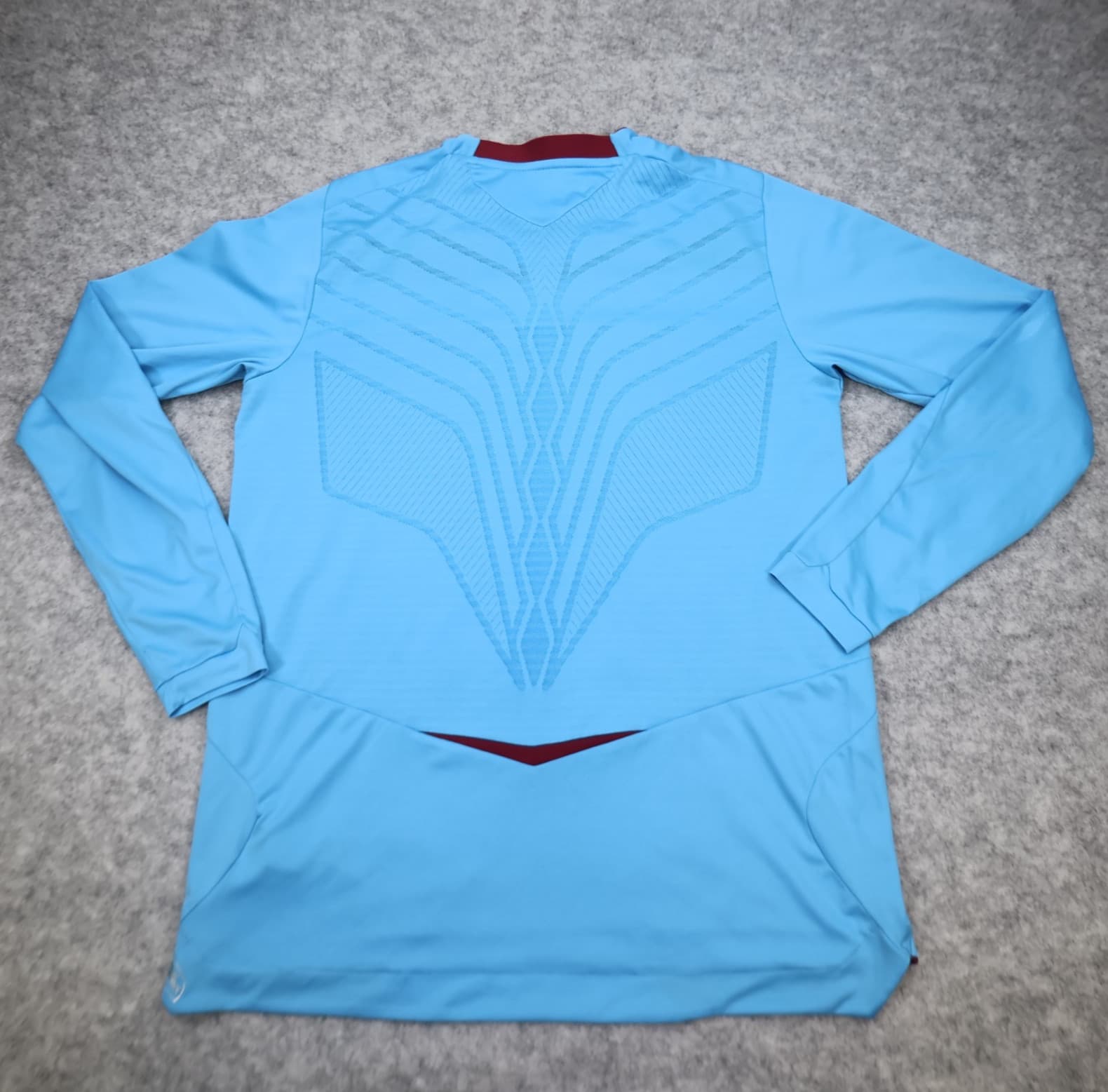 West Ham Shirt Medium Blue 2008 2009 Umbro Away Shirt Jersey Long Sleeve photo 2