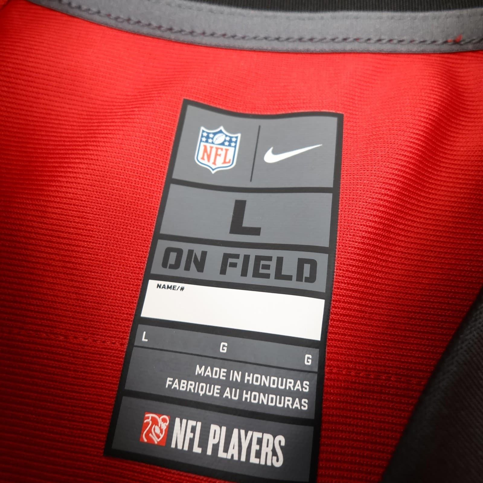 Atlanta Falcons Shirt Mens Large Red NFL American Football Nike Ryan 2 Jersey photo 7