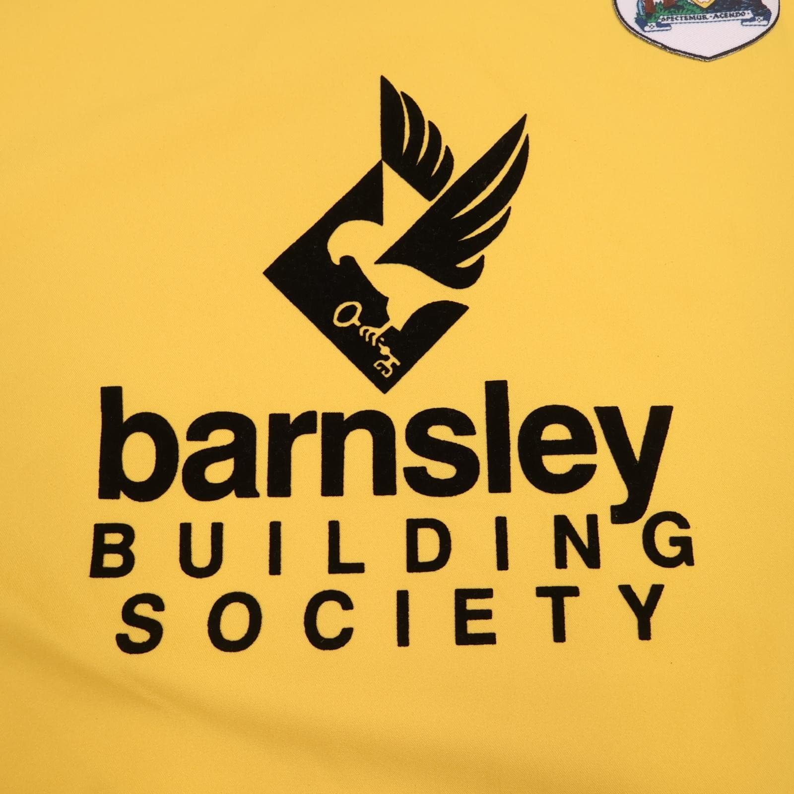 Barnsley Shirt Mens 3XL Yellow Away EFL Football JAKO 2006 2007 Soccer Jersey photo 4