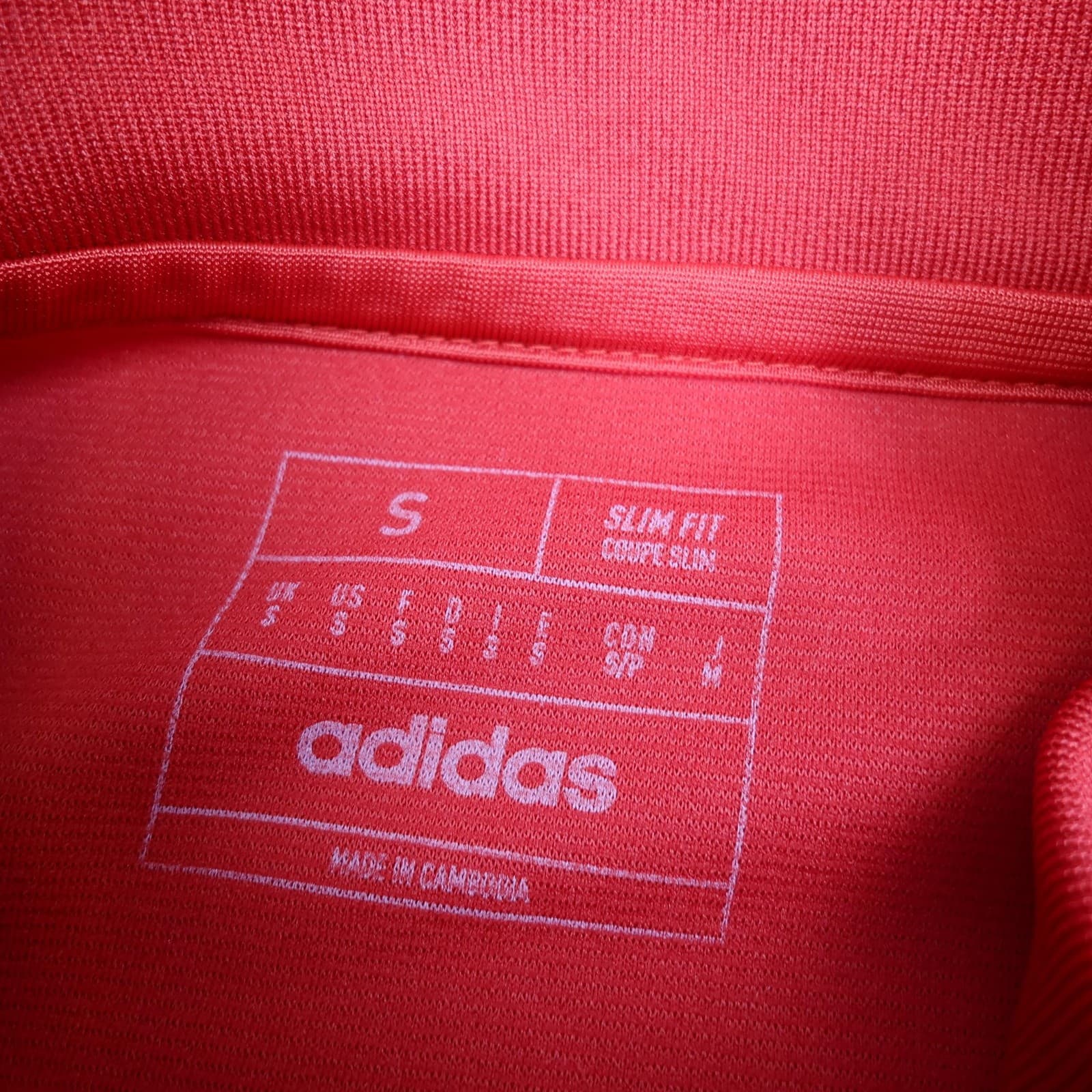 Arsenal Training Top Mens Small Red 2021 2022 Adidas Emirates Soccer Jersey photo 7