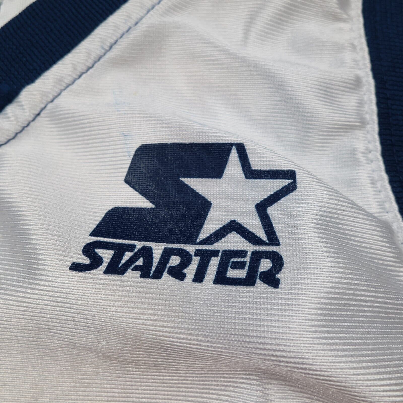 Vintage Houston Rockets Jersey Medium Starter 90s Basketball NBA 46 photo 4