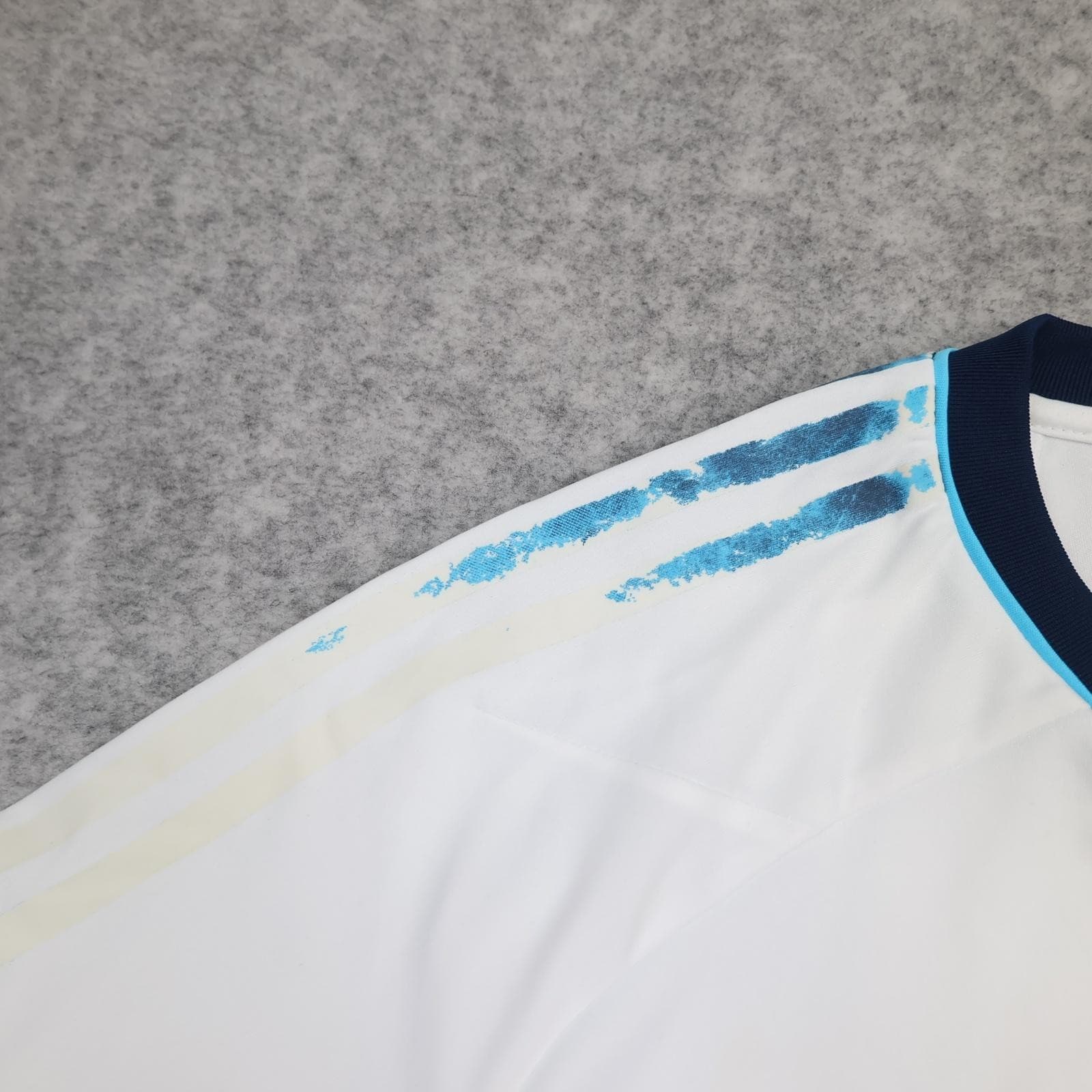 Chelsea Shirt Mens Large White Away 2012 2013 Football Adidas Samsung Jersey photo 8
