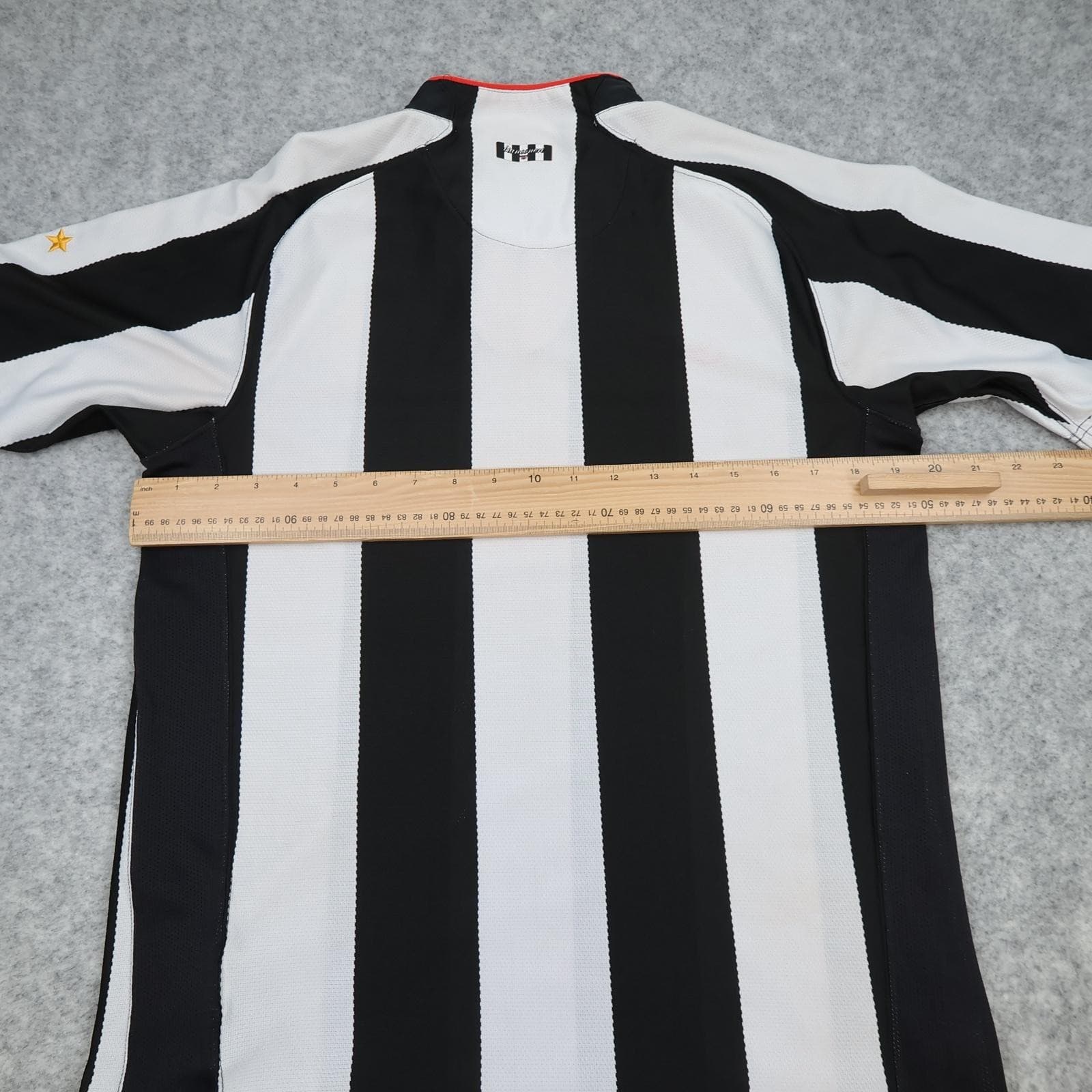 Juventus Shirt Mens Medium Black Home 2007 2008 Nike New Holland Soccer Jersey photo 10