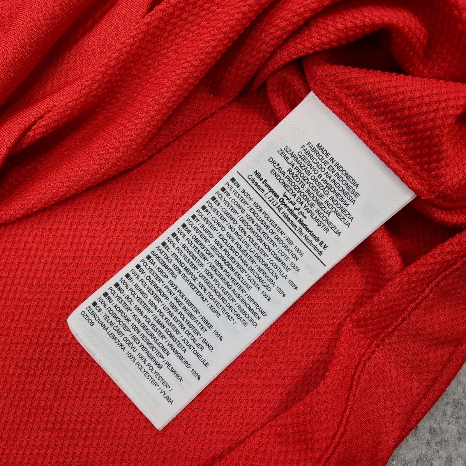 Manchester United Shirt Mens 2XL Red Home 2011 2012 EPL Football Nike AON Jersey photo 9