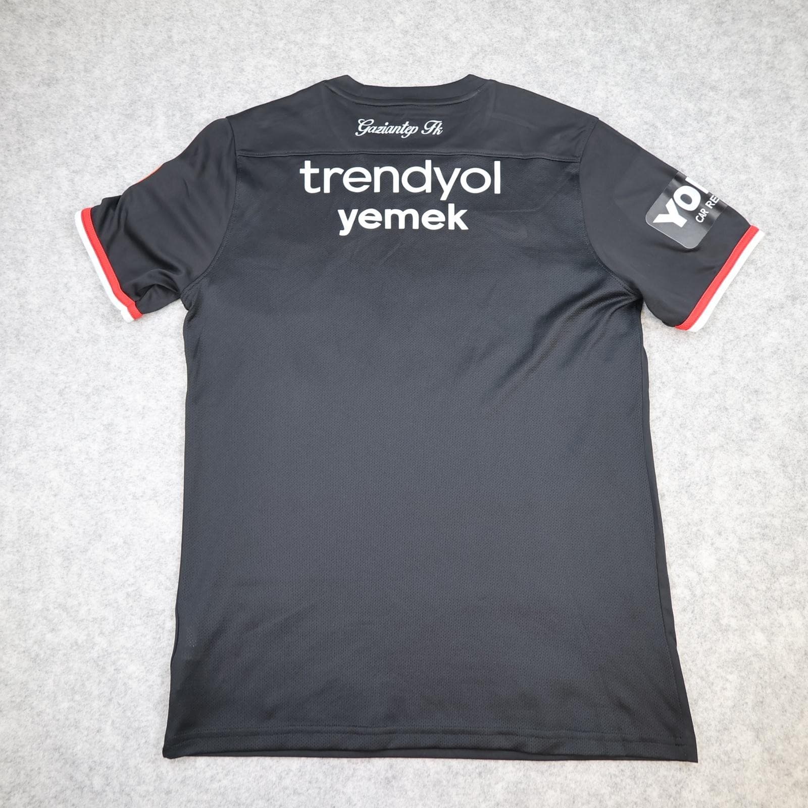Gaziantep FK Shirt Mens Large Black Red Football Nike Dri Fit Jersey Cimko photo 2