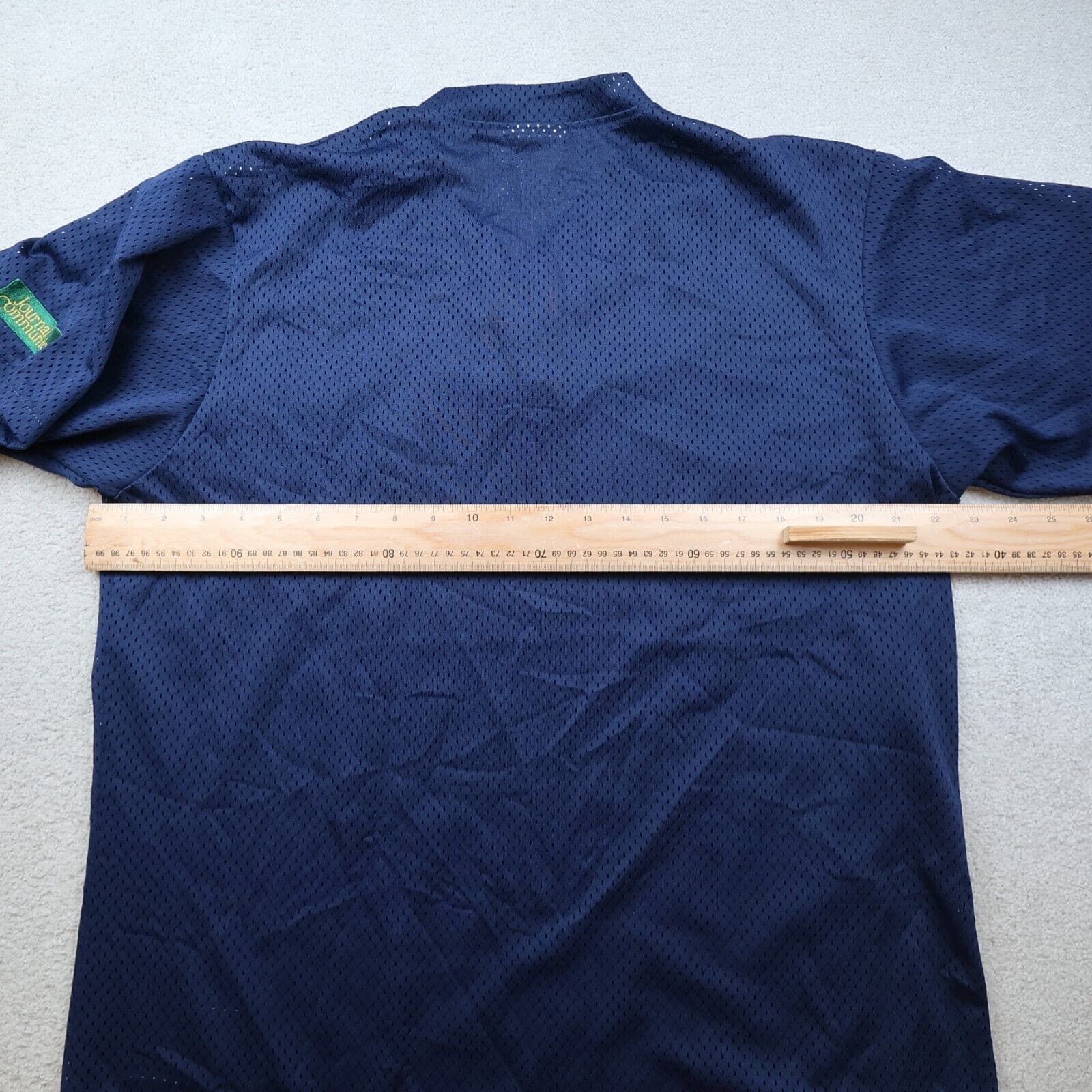 Vintage Milwaukee Brewers Jersey Large Navy Majestic Baseball MLB Diamond photo 8