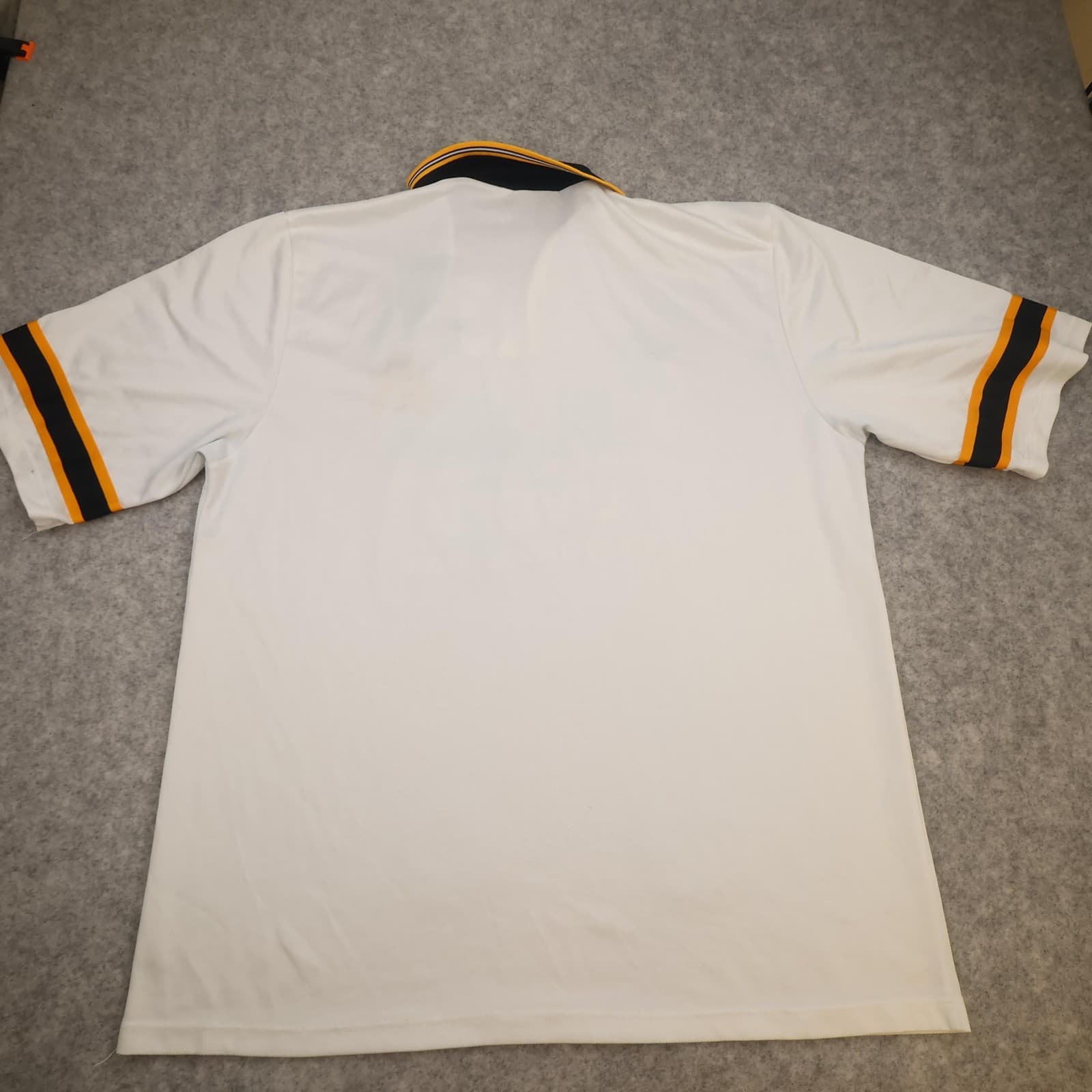 Vintage Millwall Shirt Mens 2XL White Away Asics LIVETV Norwegian Jersey 1997 99 photo 2