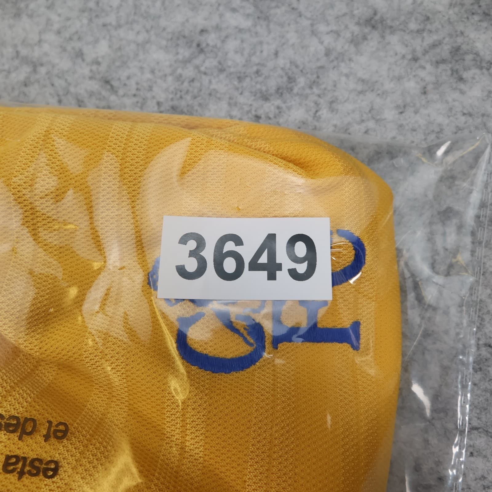Vintage Chelsea Shirt Large Yellow Third Kit 2000 2001 Jersey Autoglass photo 17