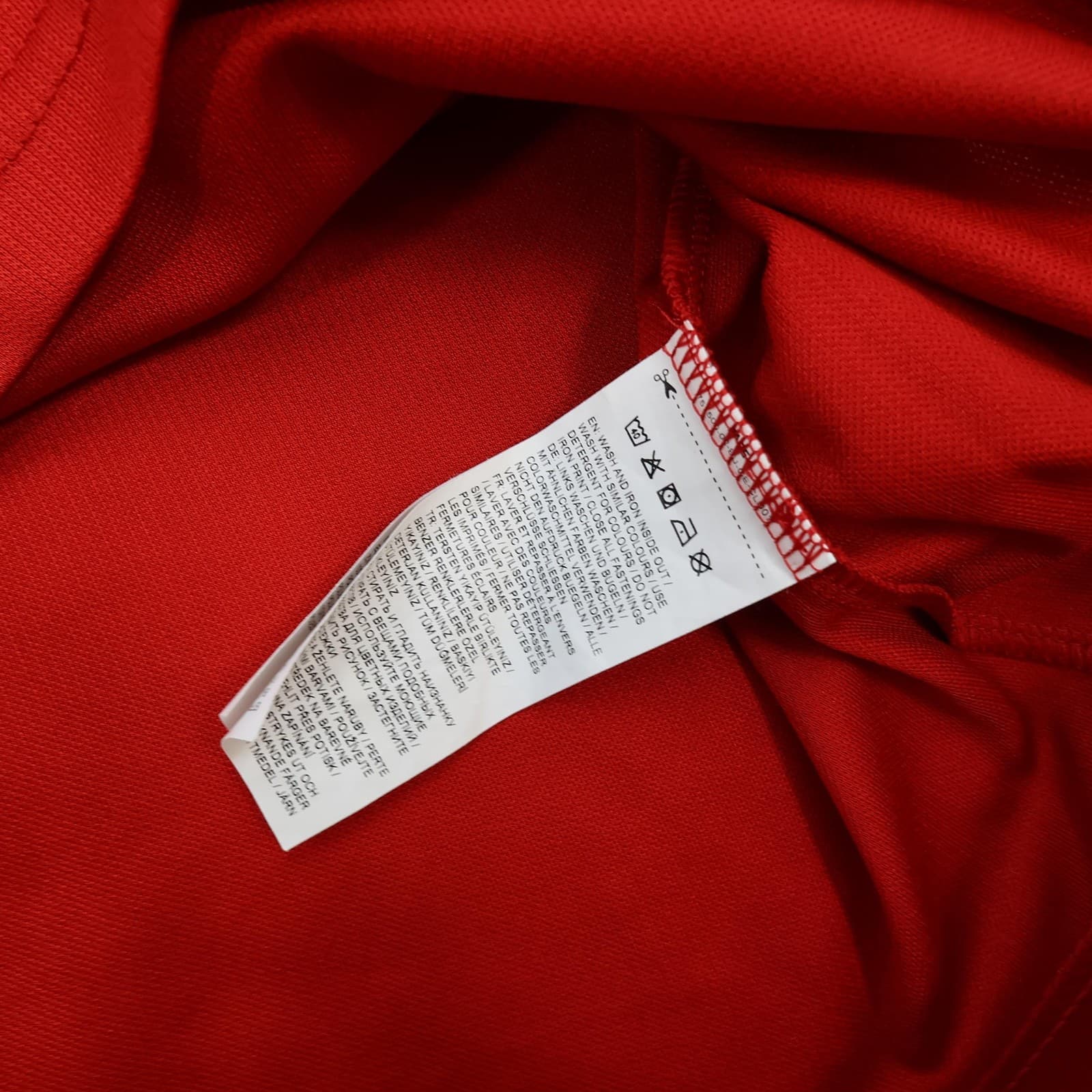 Arsenal Shirt Mens 2XL Red Home 2017 2018 EPL Football Puma Soccer Jersey photo 9