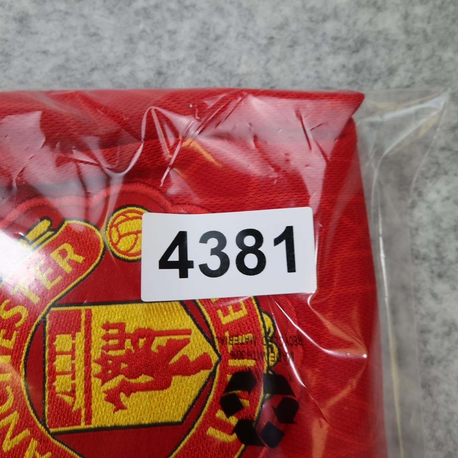 Manchester United Shirt Mens Medium Red Home 2023 2024 Adidas TeamViewer Jersey photo 14