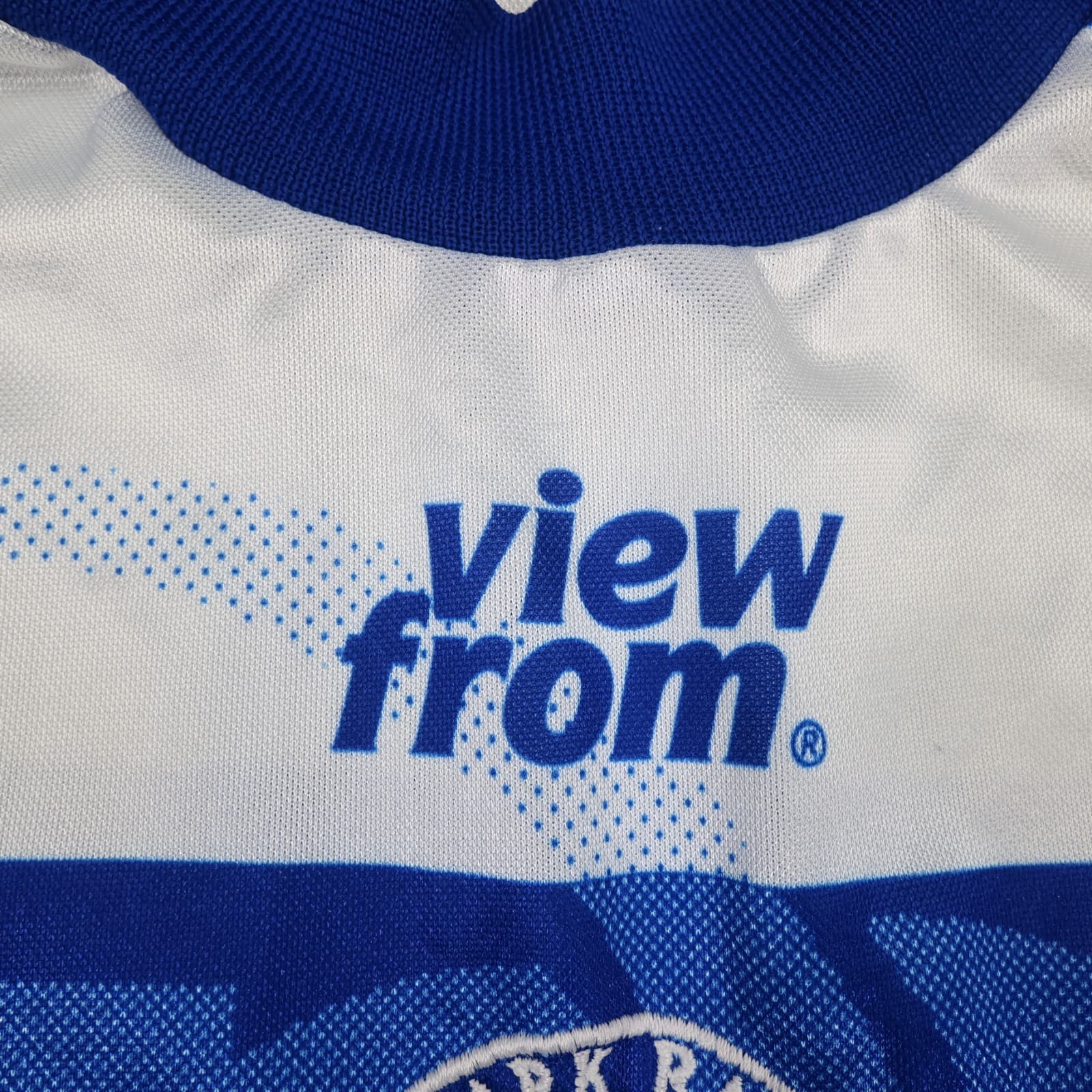 Vintage QPR Home Shirt Extra Large Blue 1995 1996 Compaq Soccer Jersey 42/44 photo 5