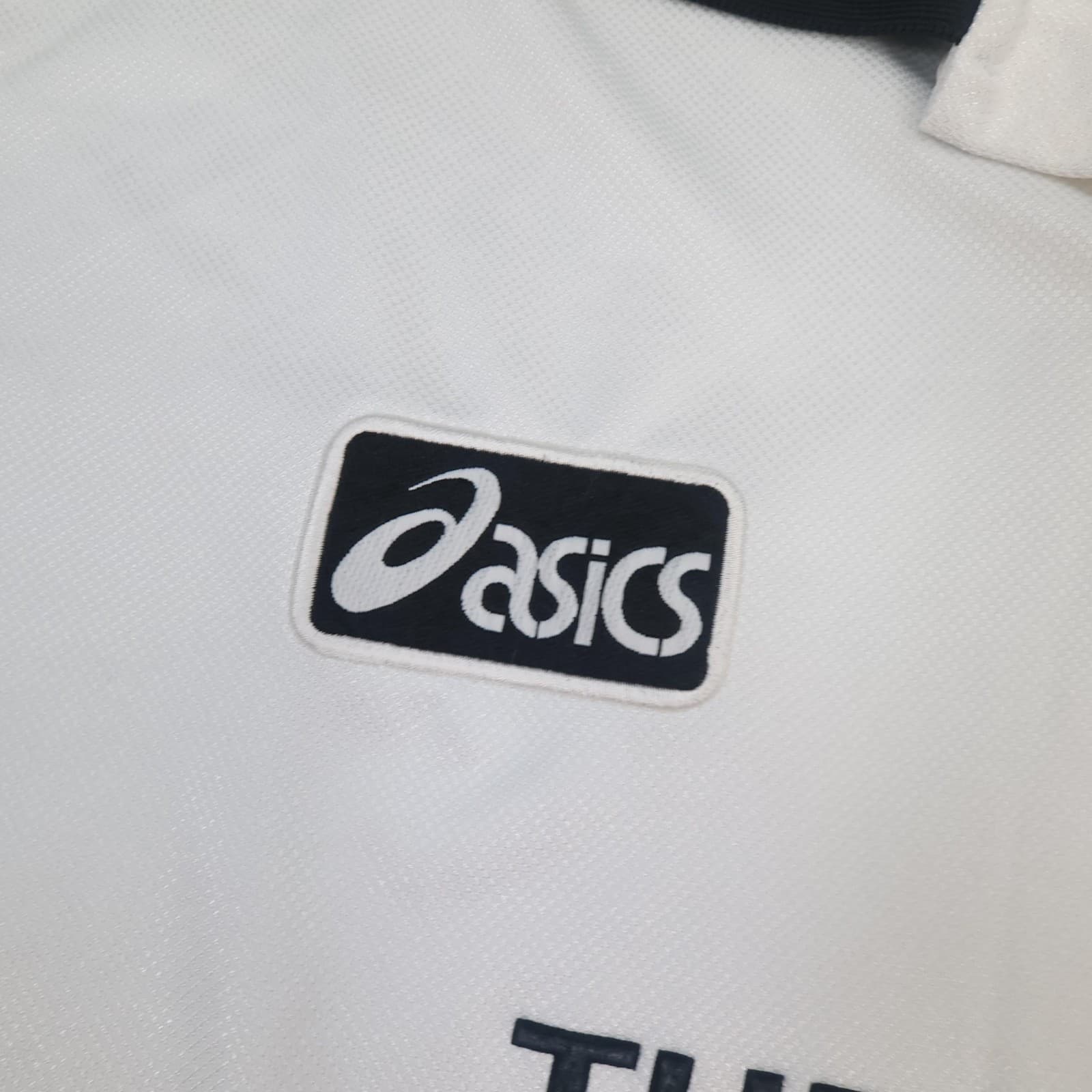 Vintage Millwall Shirt Mens 2XL White Away Asics LIVETV Norwegian Jersey 1997 99 photo 5