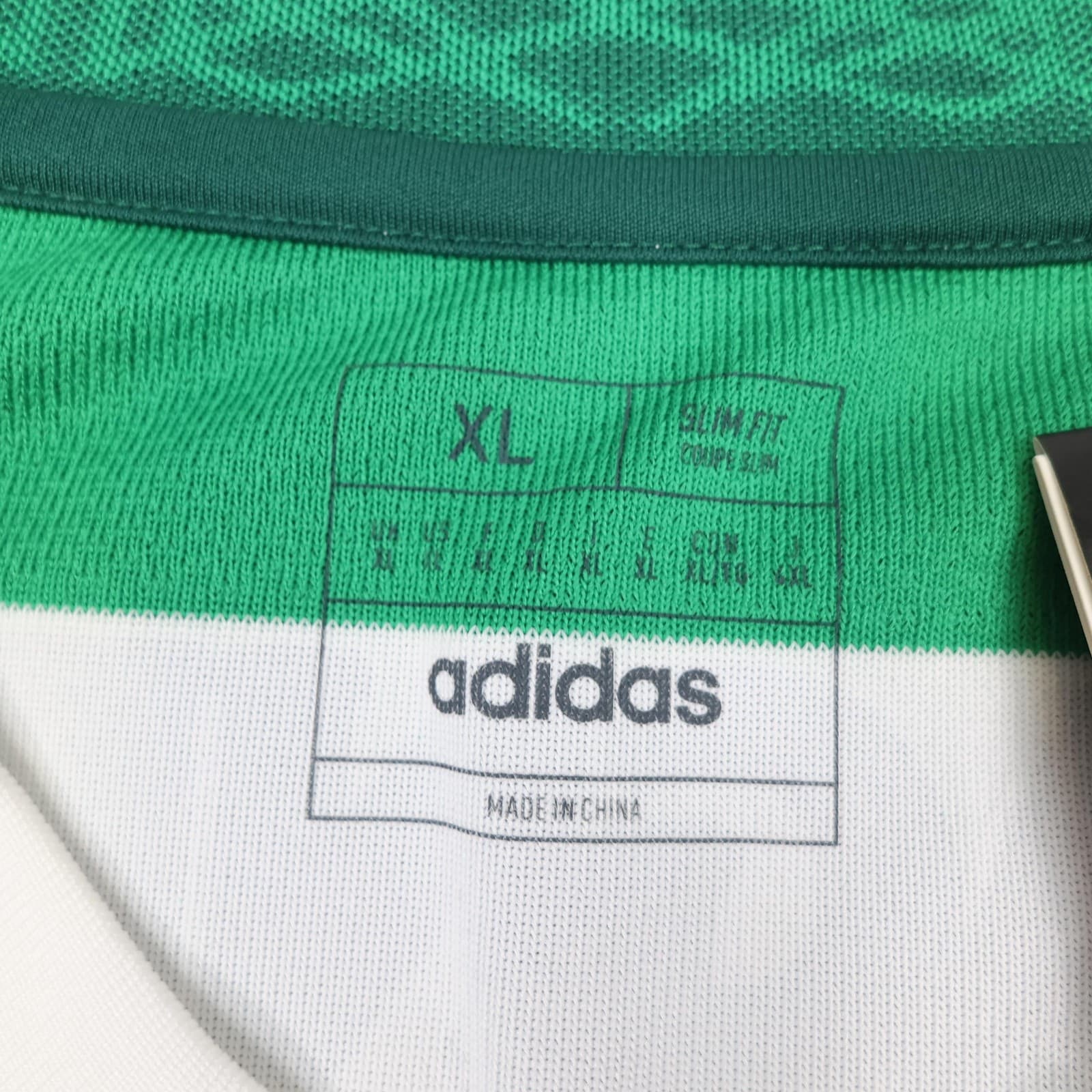 Celtic Shirt Mens XL Green White Home 2024 2025 Football Adidas Soccer Jersey photo 7