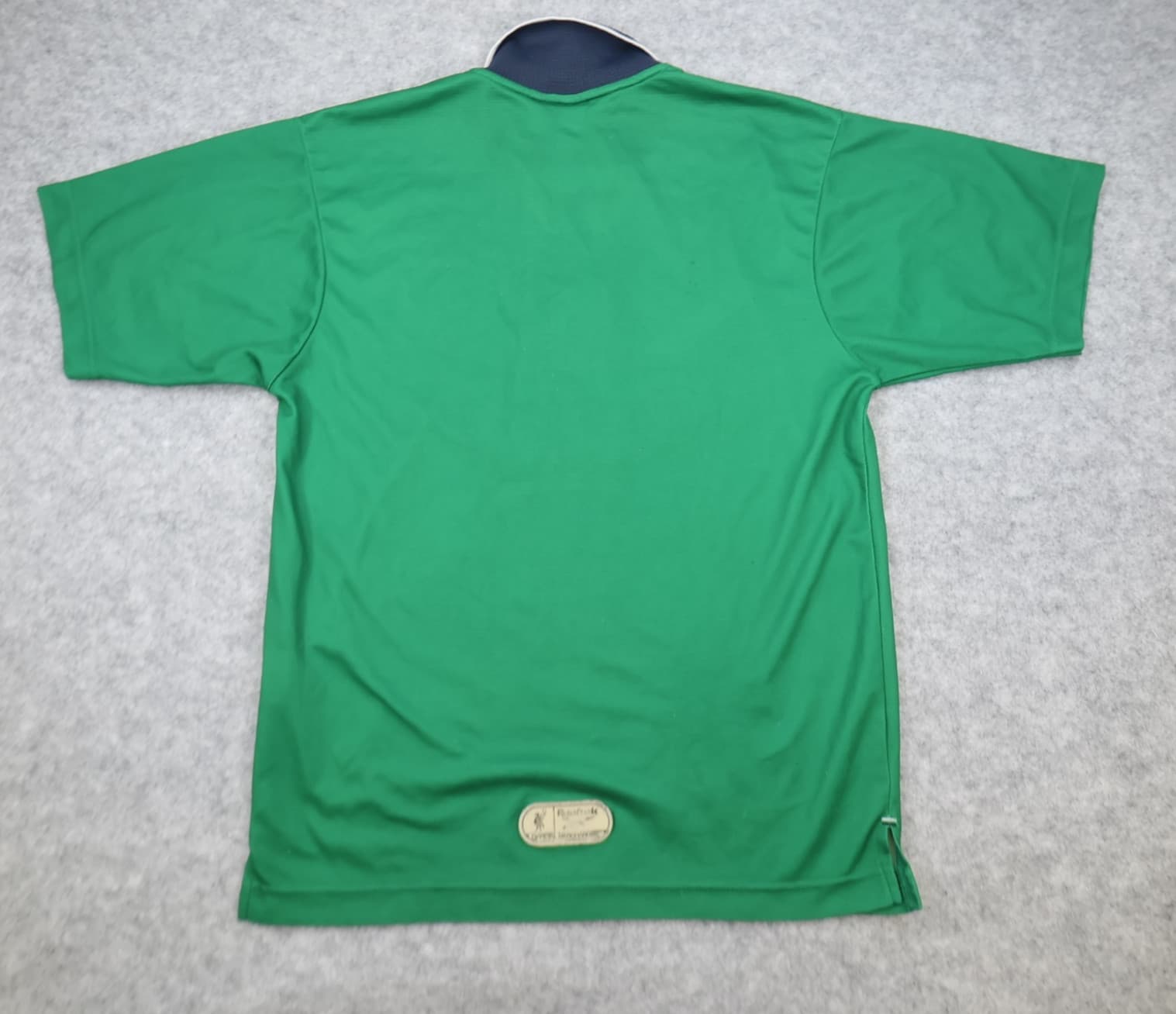 Vintage Liverpool Shirt Small Green Away Kit 1999 2000 Reebok 34/36" photo 2