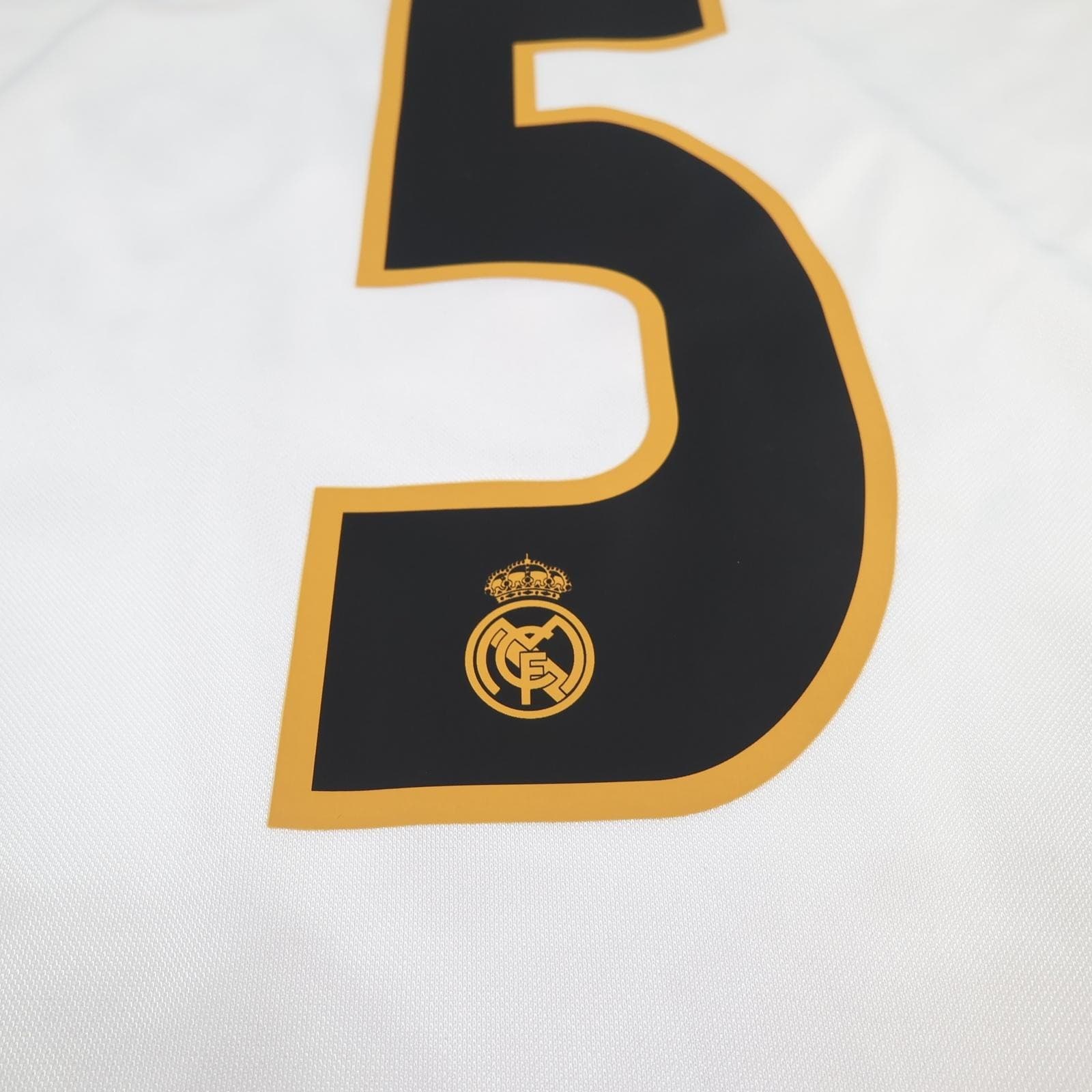 Vintage Real Madrid Shirt Mens Medium White 2004 2005 Football Adidas Zidane 5 photo 5
