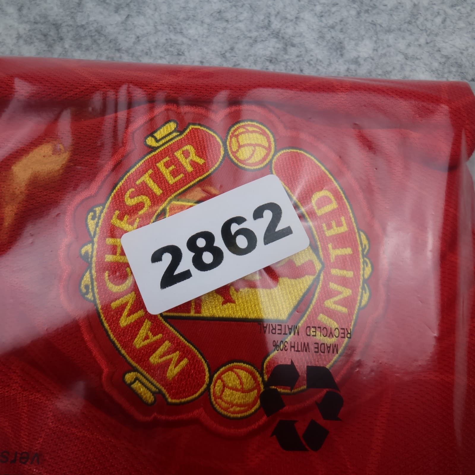 Manchester United Shirt 2XL Red Home Kit 2023 2024 Adidas Jersey Slim Fit XXL photo 14