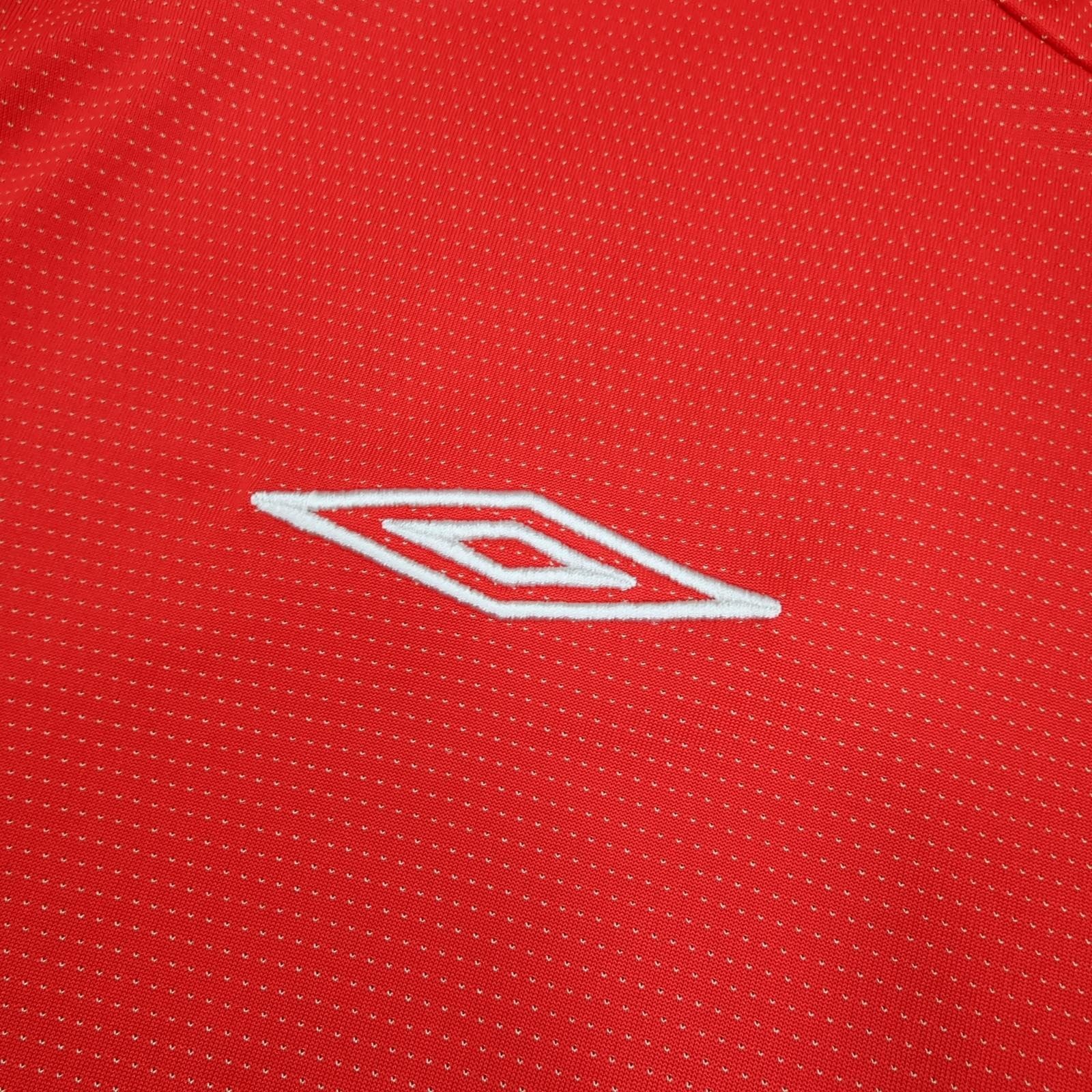 Vintage England Away Shirt Mens 2XL Red 2004 2006 Football Umbro Beckham 7 photo 10