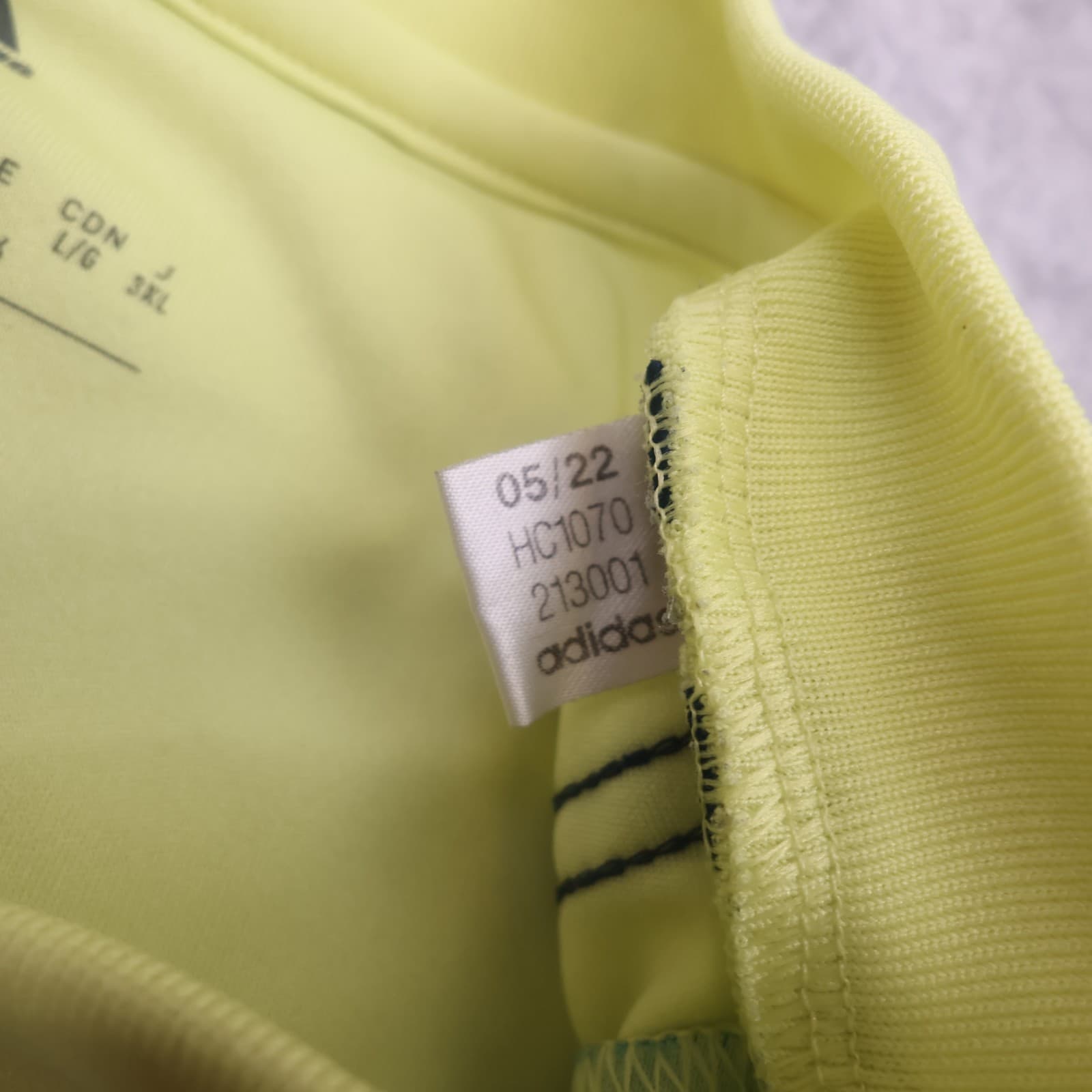 Leeds United Shirt Large Womens Yellow Away Kit 2022 2023 Adidas Jersey 16 18 photo 8