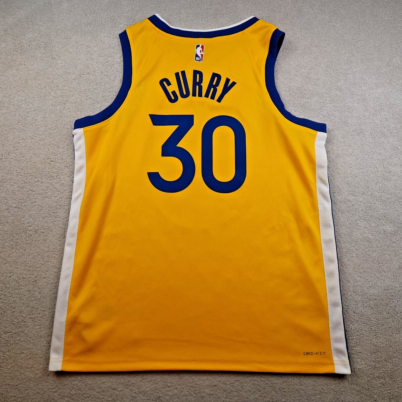 Golden State Warriors Jersey Large Nike Basketball Stephen Steff Curry 2020 NBA