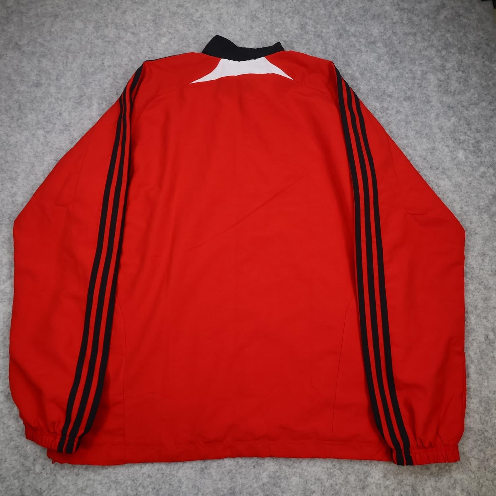 Liverpool Jacket Mens Extra Large Red 2010 2011 EPL Football Adidas Training photo 2