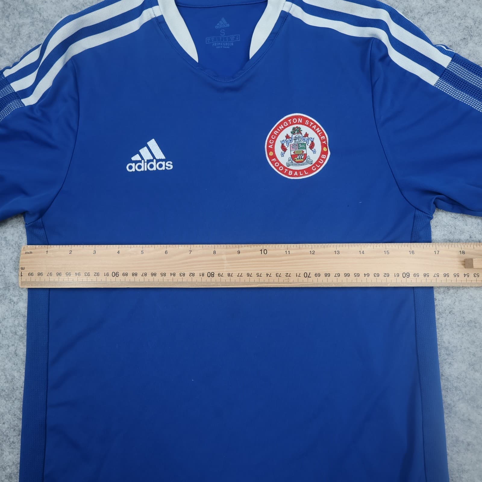 Accrington Stanley Shirt Small Blue Training Kit 2021 2022 Adidas Jersey photo 9