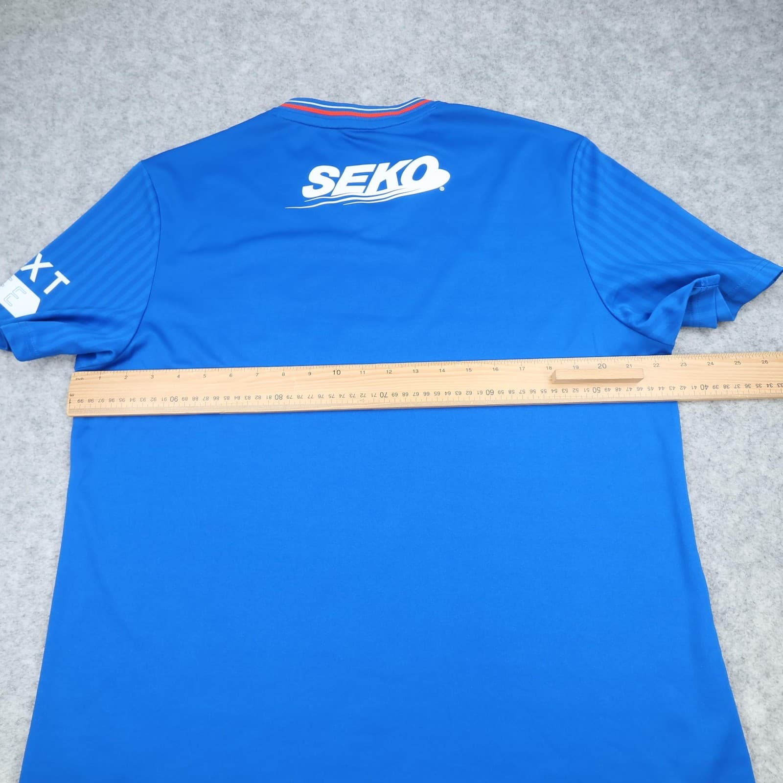 Rangers Shirt Mens XL Blue Home SPFL 2023 2024 Castore Unibet Soccer Jersey photo 10