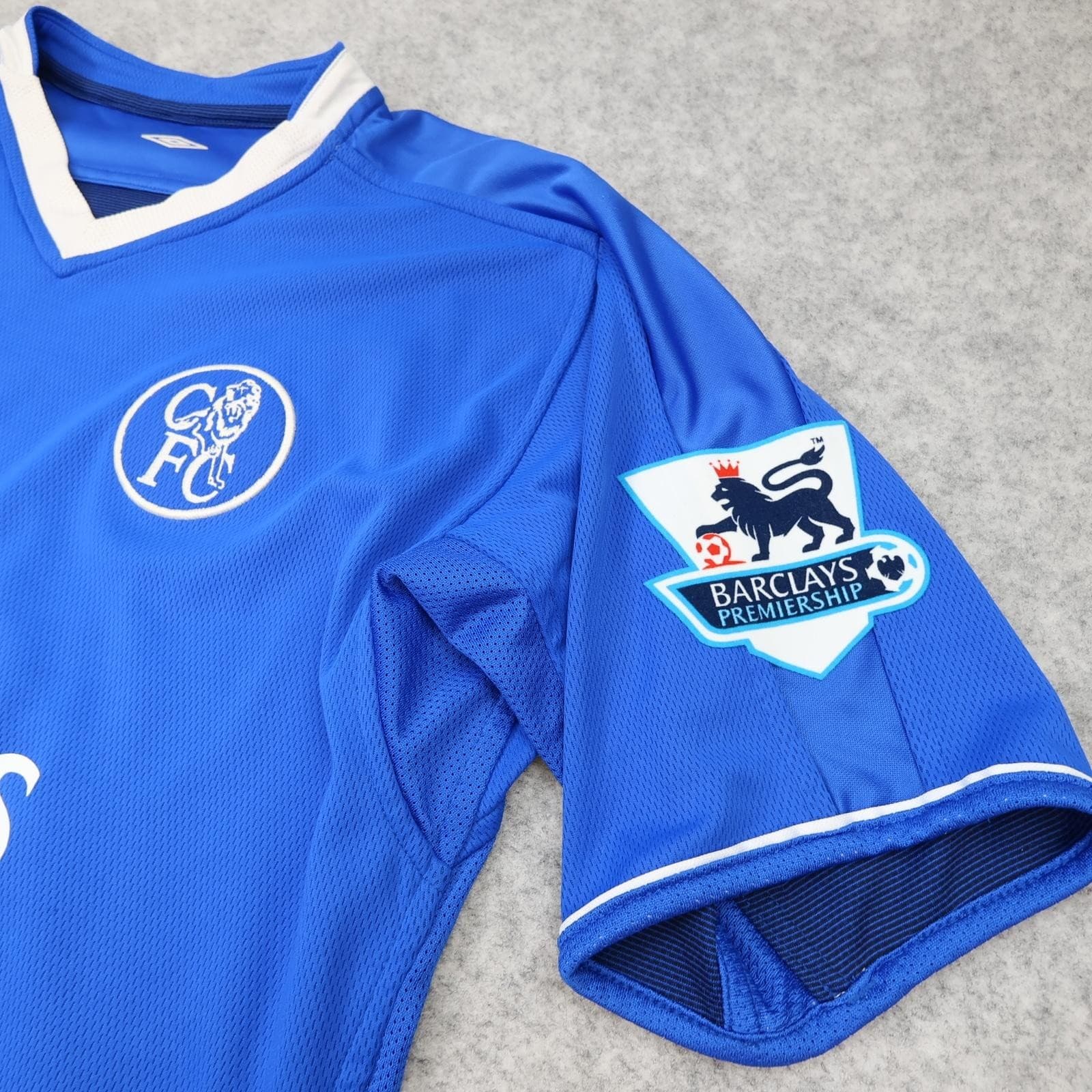 Chelsea Shirt Mens Medium Blue Home 2003 2005 Football Umbro Makelele 4 Jersey photo 6
