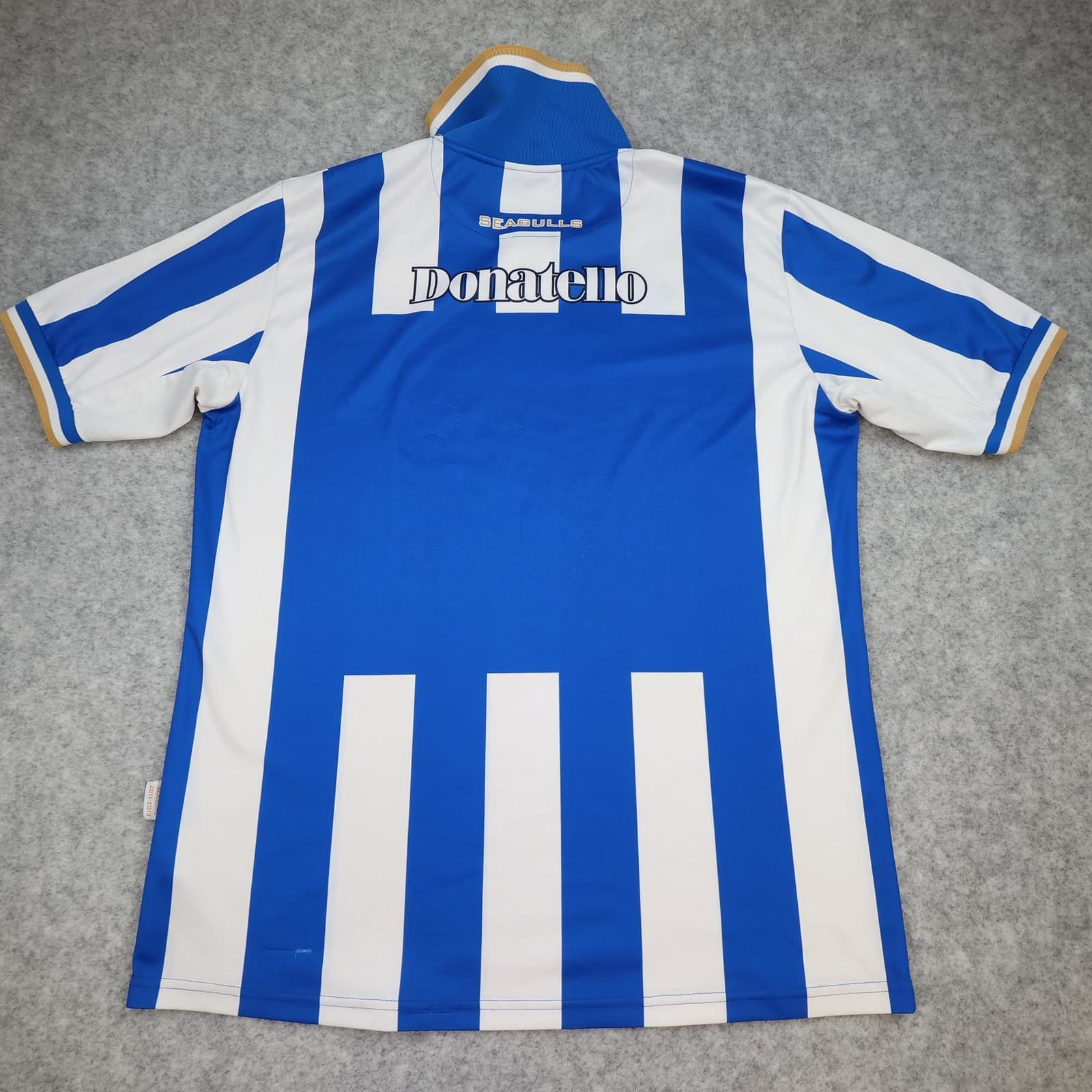 Brighton & Hove Albion Shirt Mens 2XL Blue Home 2011 2013 Football Errea Jersey photo 2