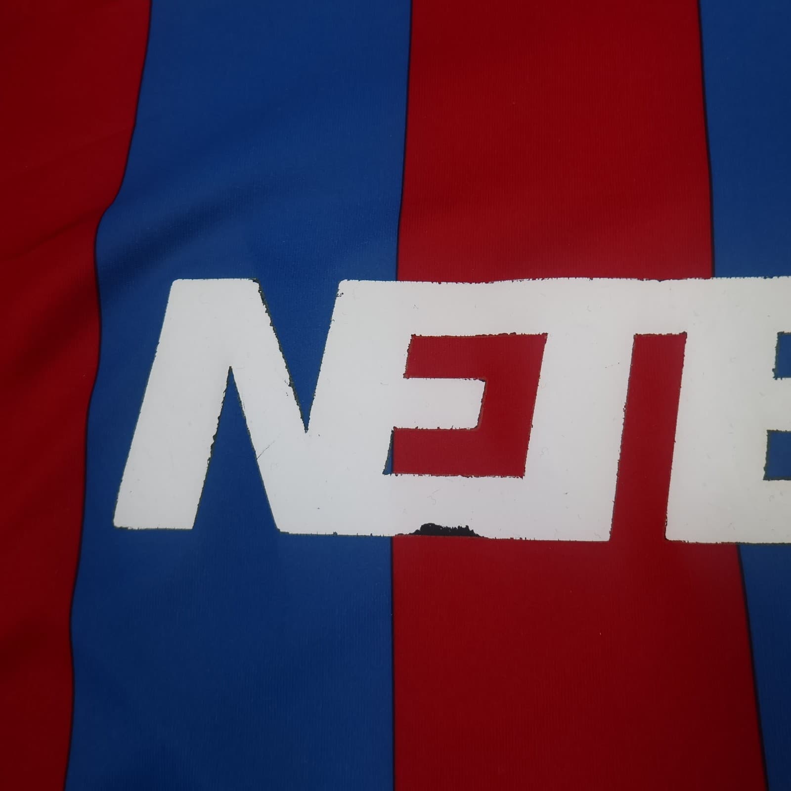 Crystal Palace Shirt 4XL Red Blue Home Kit 2014 2015 Macron Soccer Jersey 48" photo 8