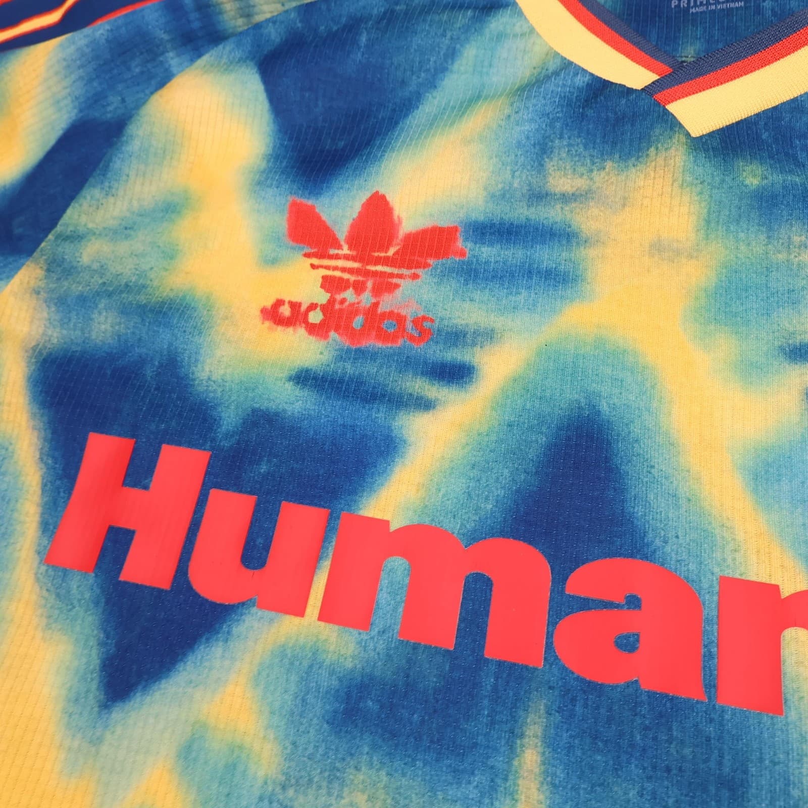 Arsenal Shirt Mens Medium 4th Kit 2020 2021 Adidas Human Race Soccer Jersey Rare photo 4