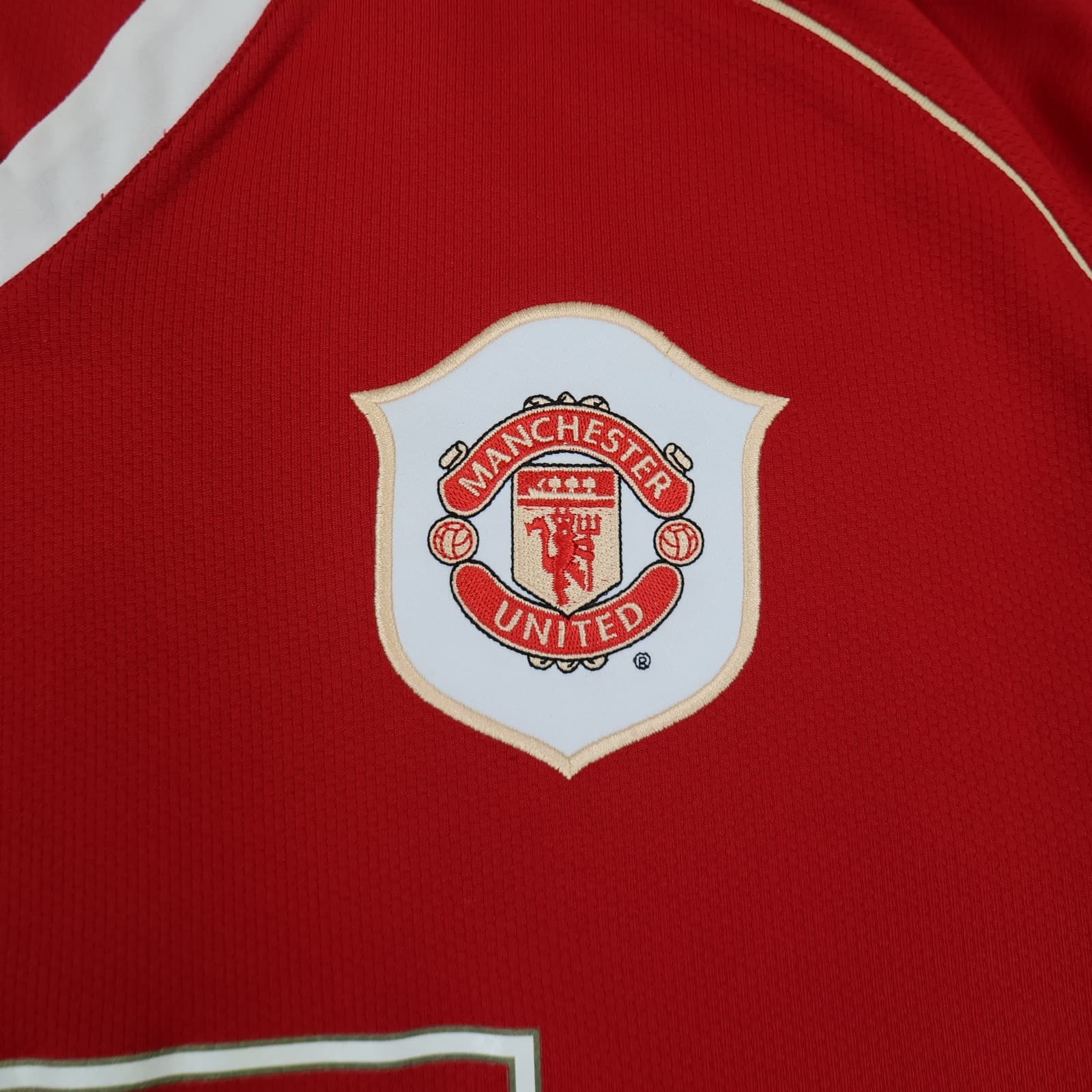 Manchester United Shirt Extra Large Red Home 2006 2007 Nike Jersey Ronaldo 7 photo 6