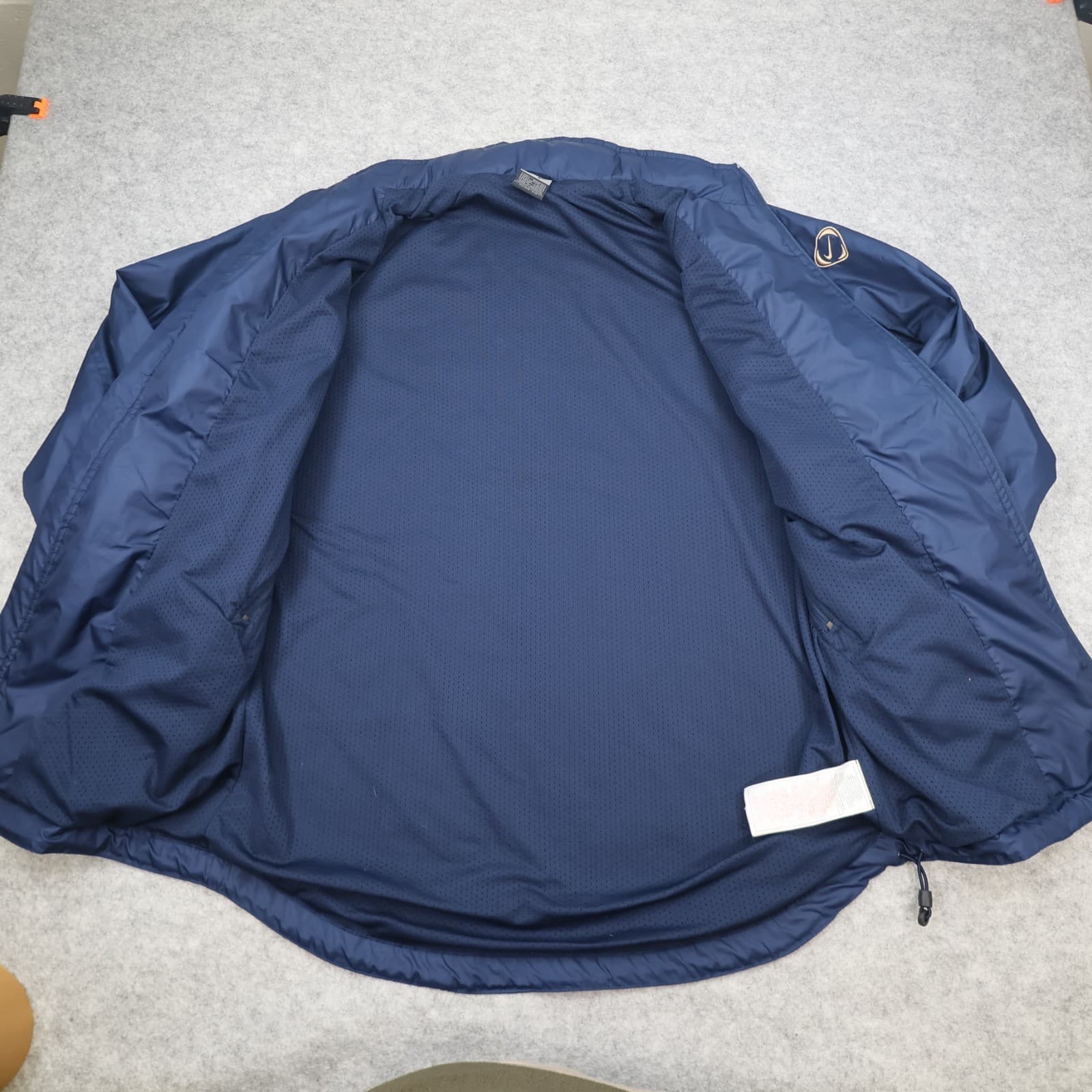Vintage Arsenal Football Jacket Large Blue Training Jacket Nike 2003 2004 photo 2