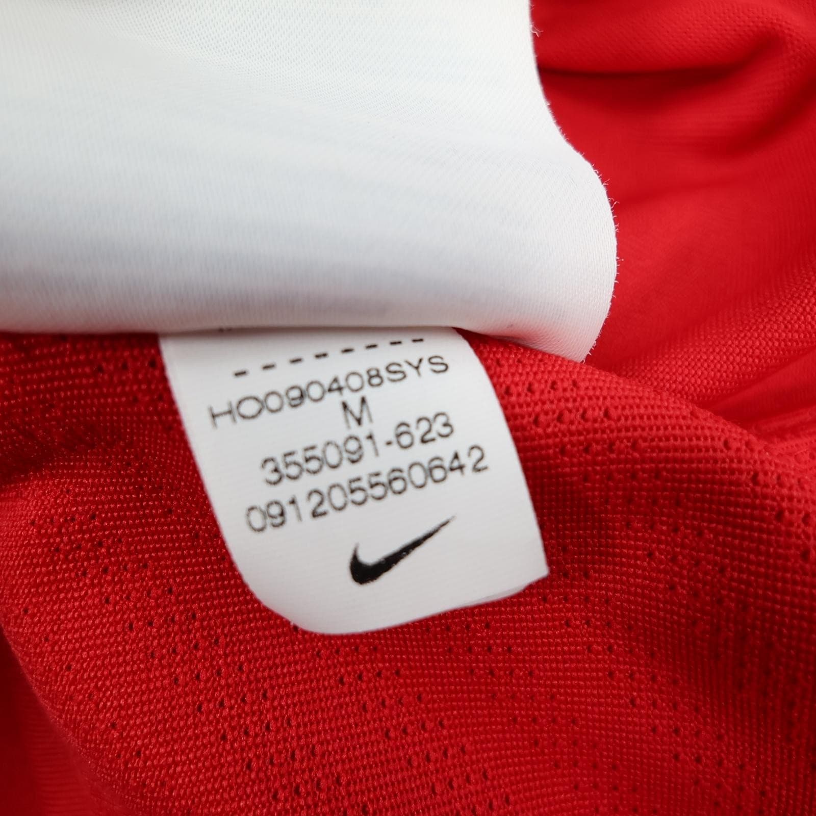 Manchester United Shirt Mens Medium Red Home 2009 2010 Football Nike Fletcher 24 photo 16