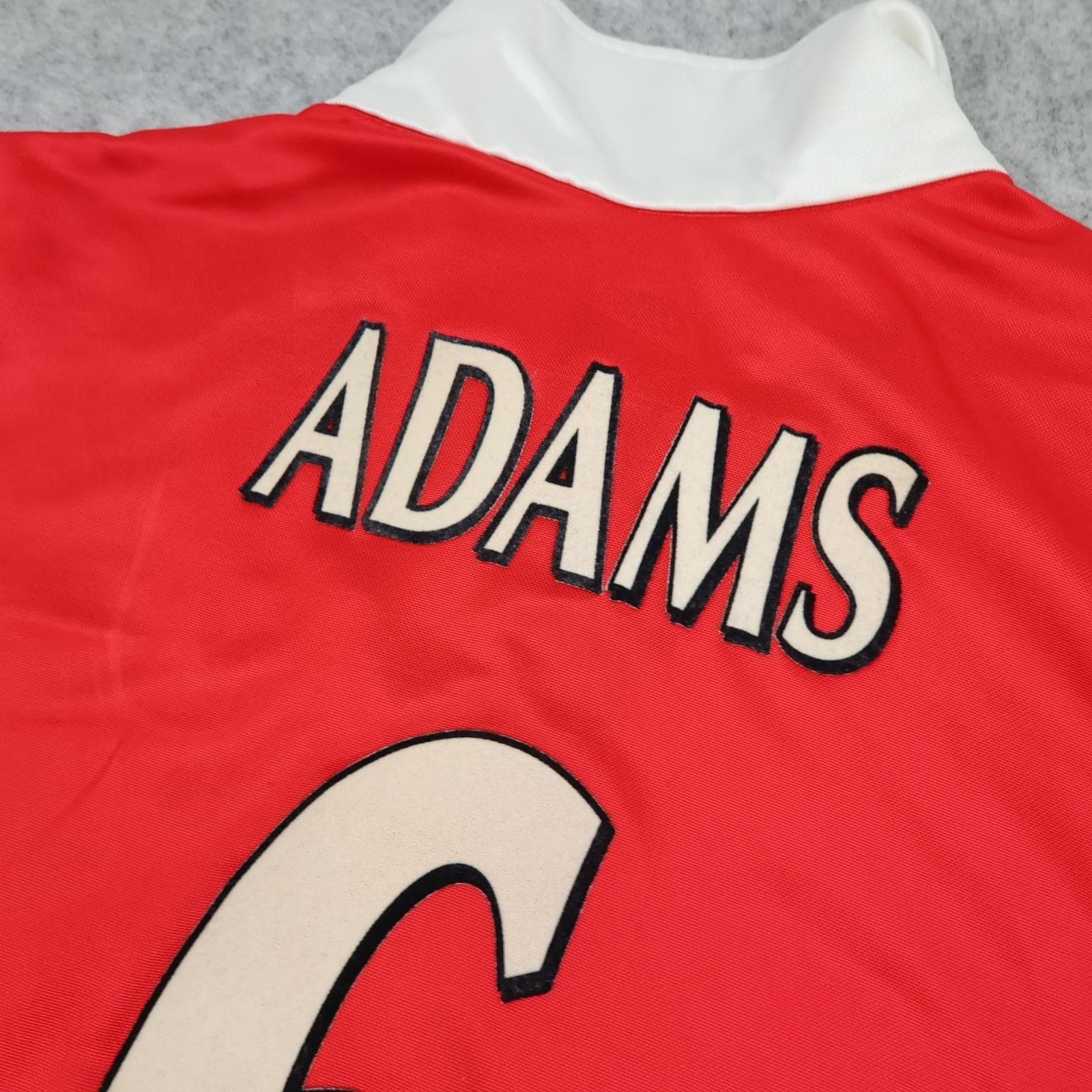 Vintage Arsenal Shirt Mens XL Red Home 1998 1999 Nike JVC Adams 6 Soccer Jersey photo 9