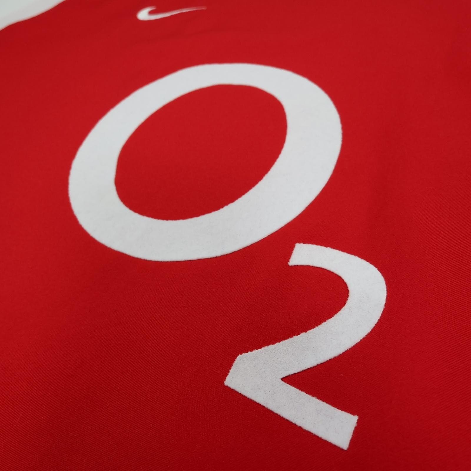 Vintage Arsenal Shirt Mens 2XL Red Home EPL Football Nike Henry 14 O2 Jersey photo 5