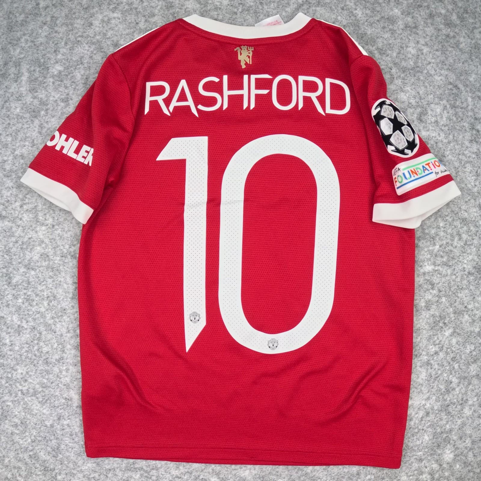 Manchester United Football Kit Set 11 12Y 152 Home 2021-22 adidas Rashford 10 photo 4