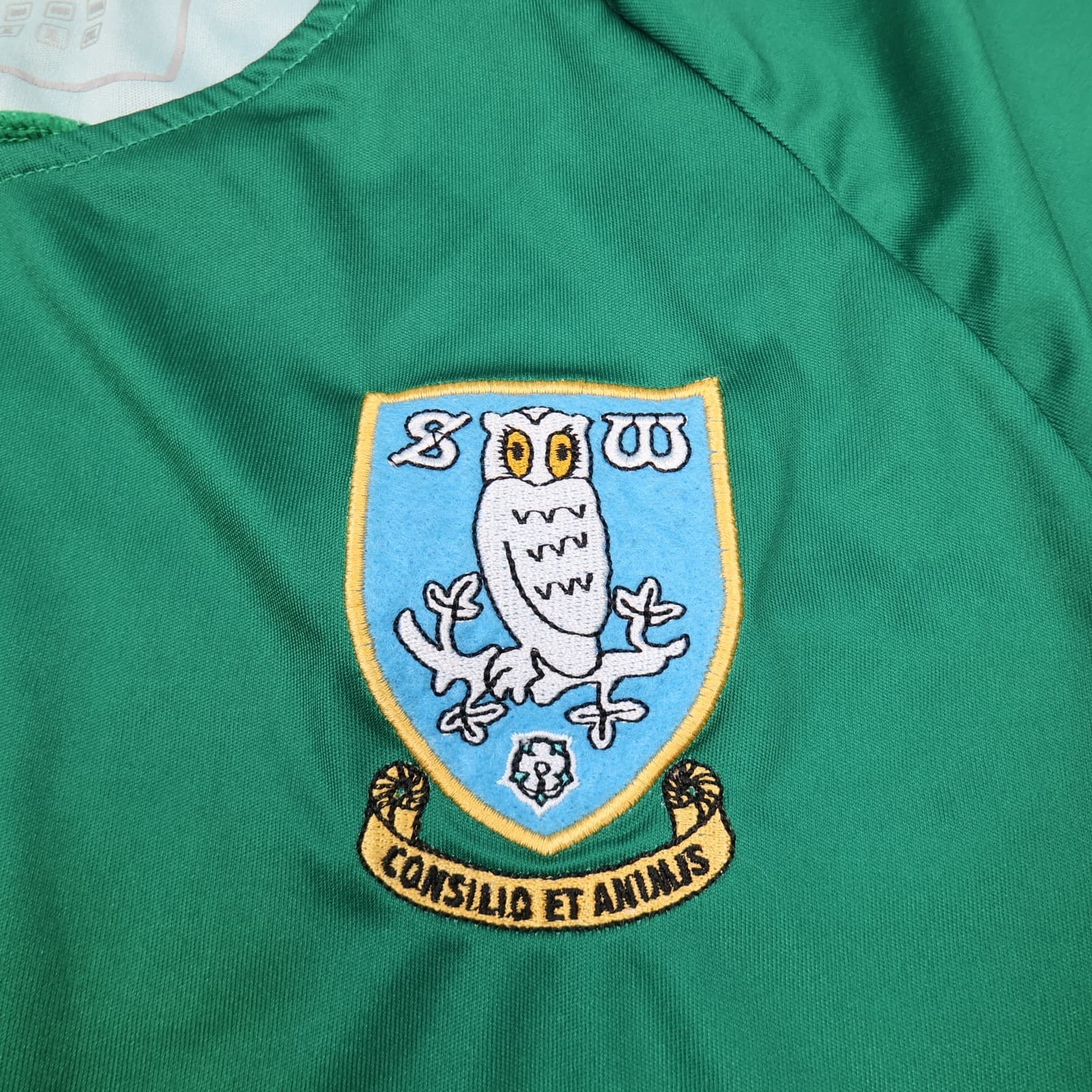Sheffield Wednesday Shirt Extra Large Green Away Kit 2019 2020 Elev8 Jersey photo 4