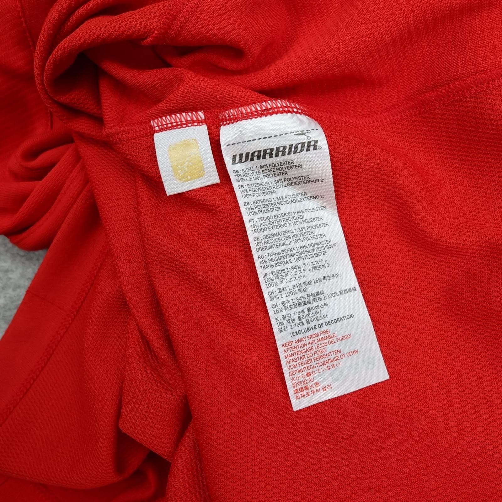 Liverpool Shirt Mens Large Red Home 2012 2013 EPL Warrior Suarez 7 Soccer Jersey photo 14