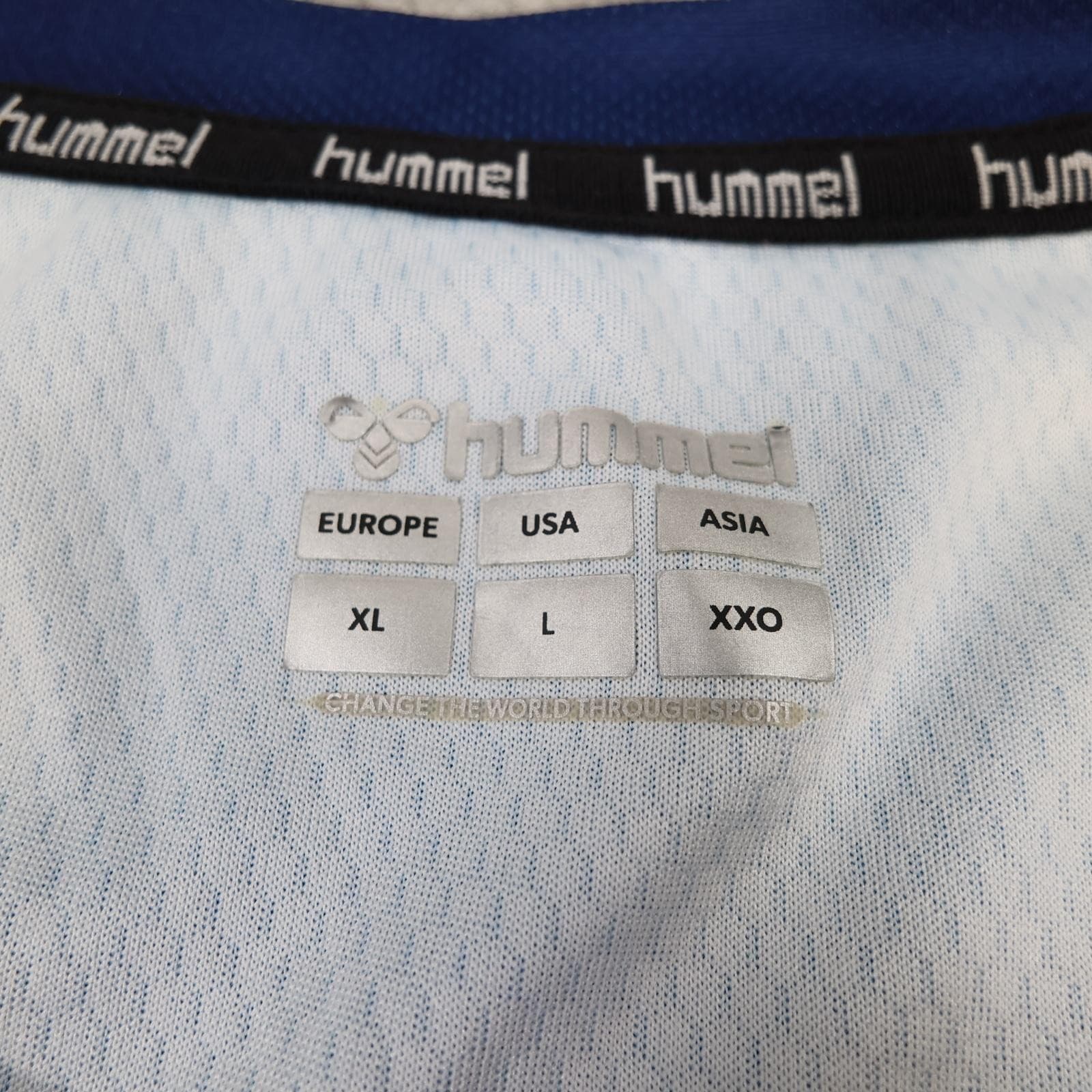 Kilmarnock Shirt Mens XL Blue Training SPFL 2023 2023 Soccer Hummel Jersey photo 7