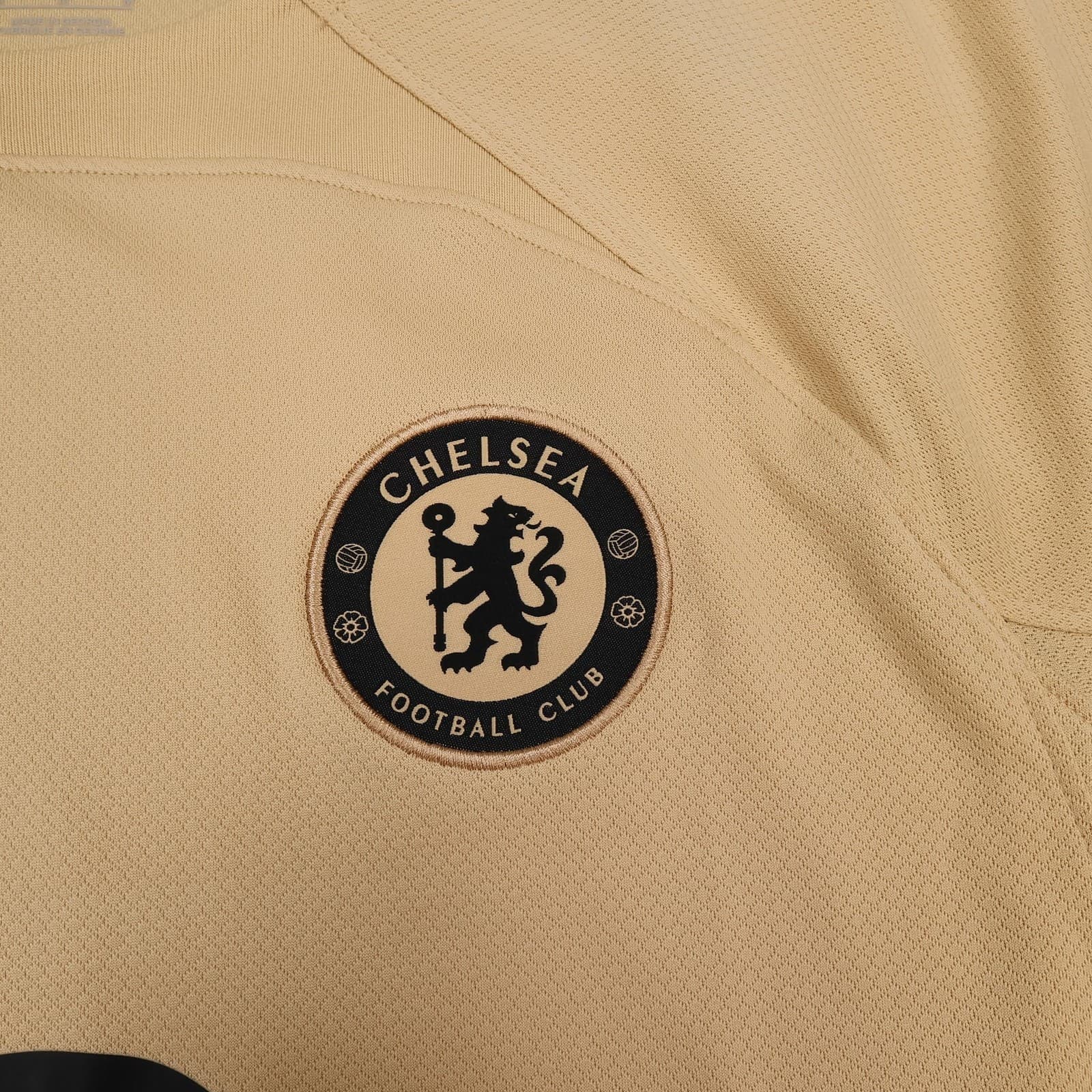 Chelsea Shirt Mens Medium Beige Third Kit 2022 2023 Football Nike Pulisic 10 photo 7