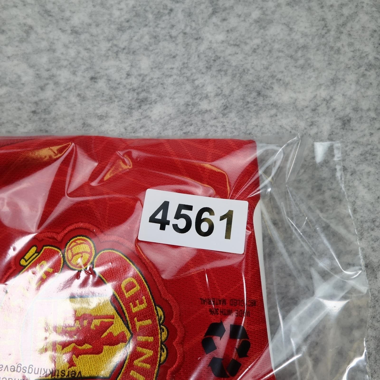 Manchester United Shirt Mens Small Red Home 2023 2024 Football Adidas TeamViewer photo 14