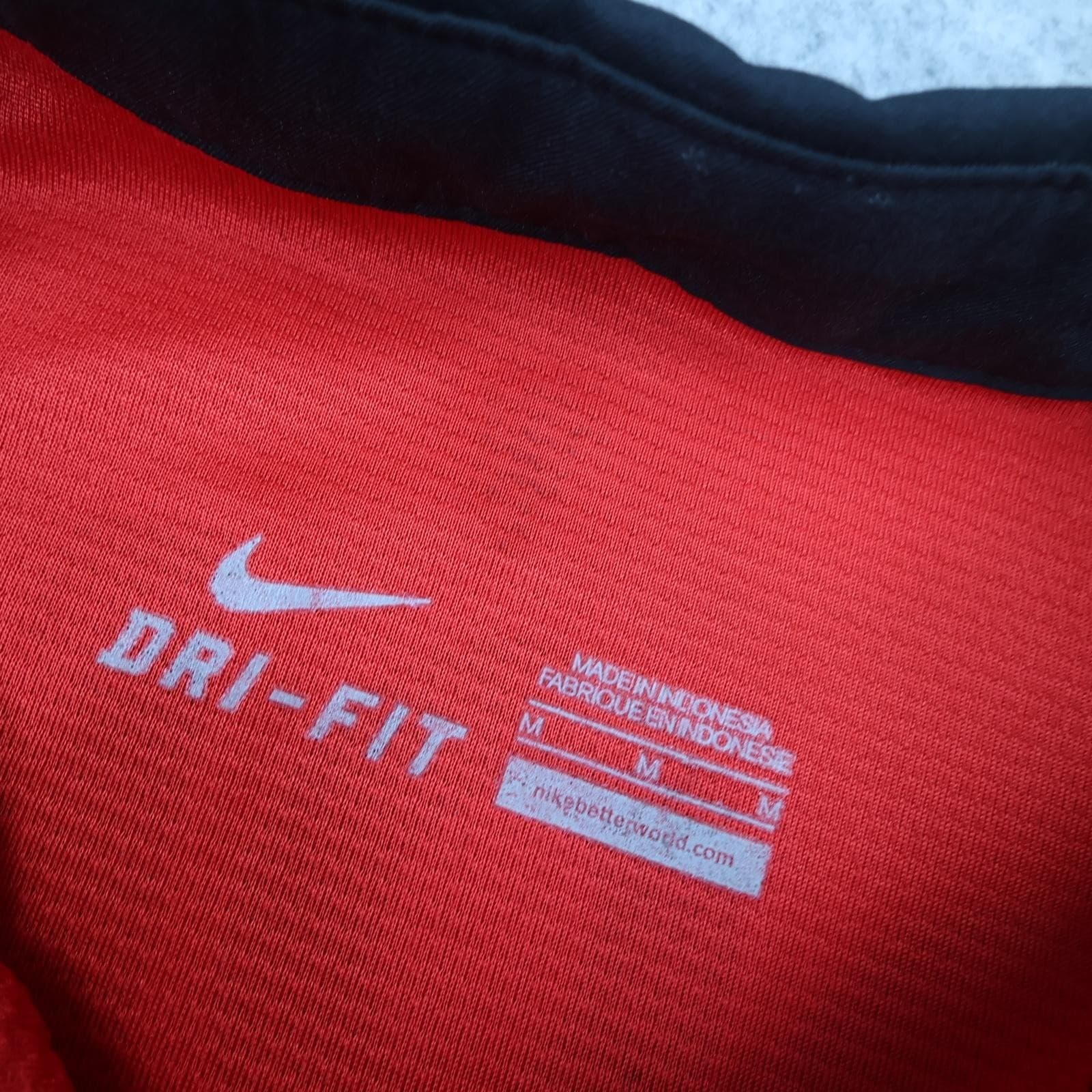 Manchester United Shirt Mens Medium Red Home 2013 2014 Football Nike Rooney 10 photo 9