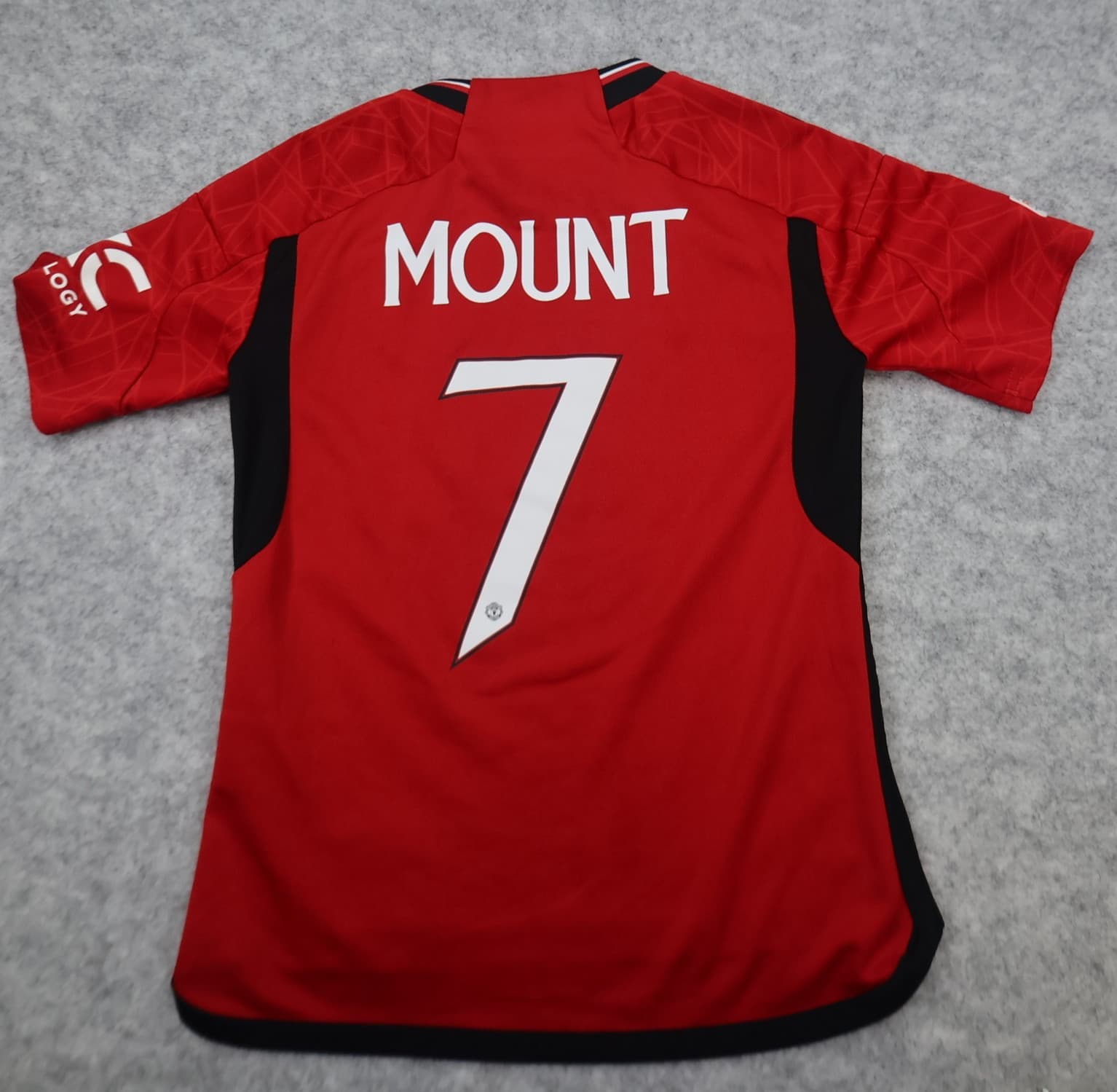 Manchester United Shirt 9-10 Years Red Home 2023 2024 Adidas Jersey Mount 7 Kids