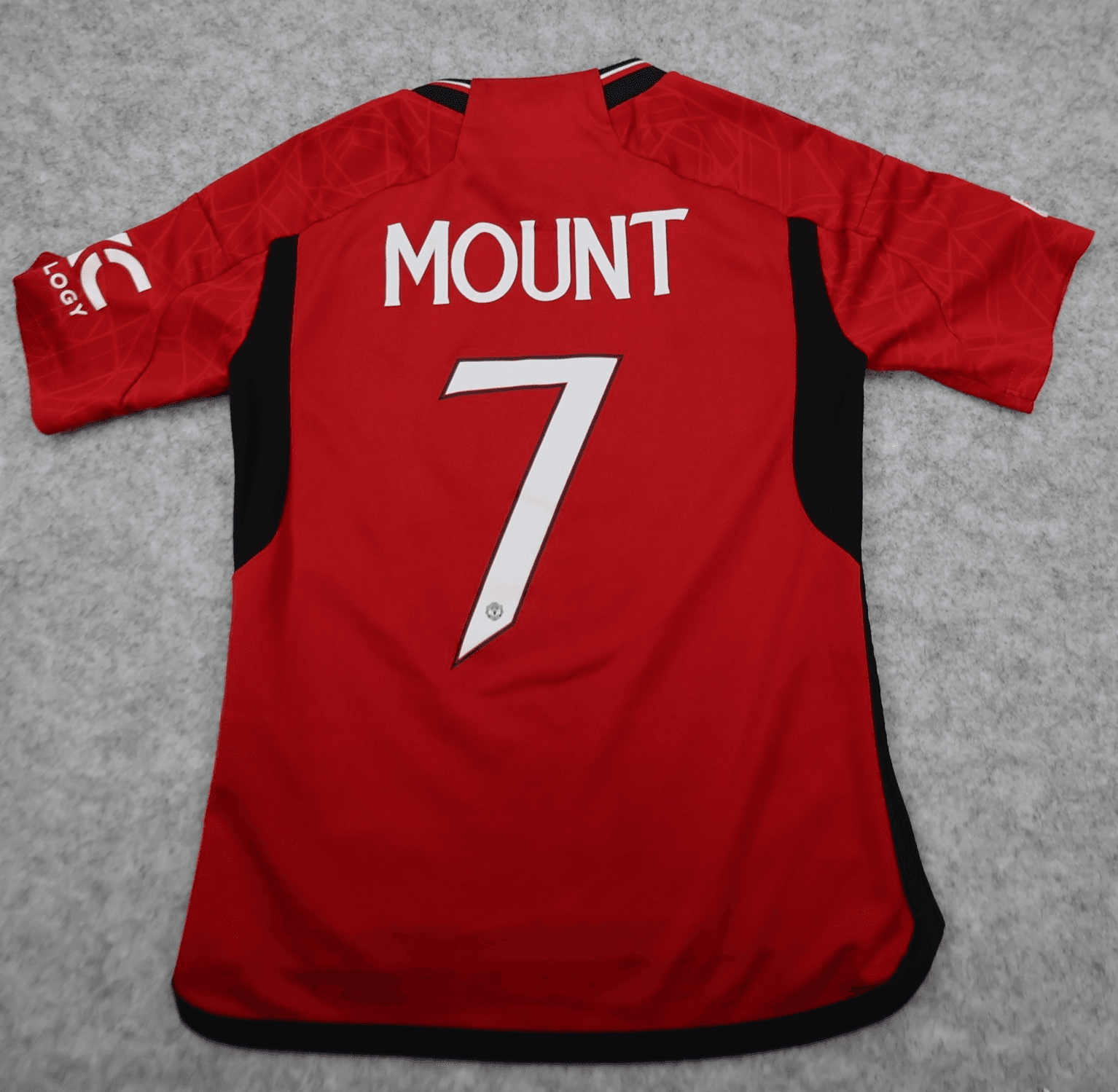 Manchester United Shirt 9-10 Years Red Home 2023 2024 Adidas Jersey Mount 7 Kids
