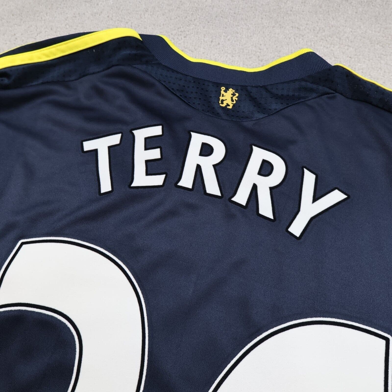 Chelsea Shirt 2XL Navy Away Kit 2009 2010 Adidas Soccer Jersey John Terry 26 XXL photo 8