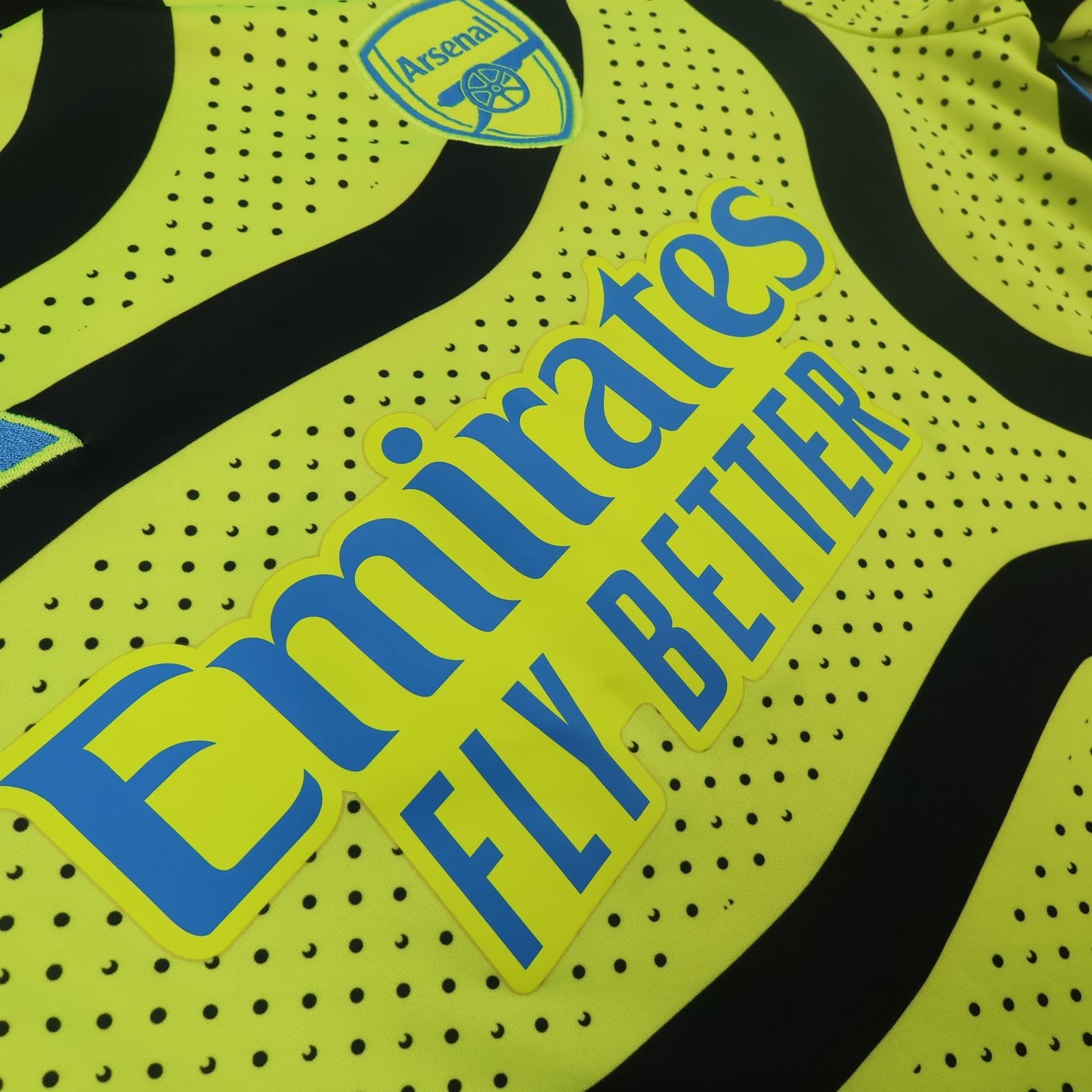Arsenal Away Shirt Kids 15-16 Years Yellow 2023 2024 Football Adidas Jersey photo 7