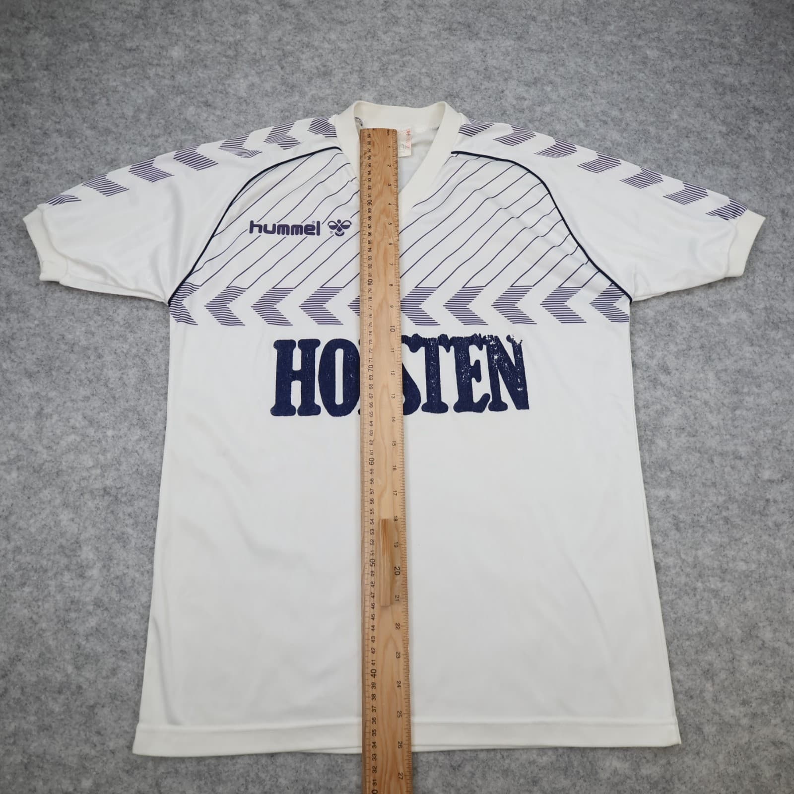 Vintage Tottenham Hotspur Shirt Medium White Home 1985 1987 Soccer Jersey Spurs photo 9