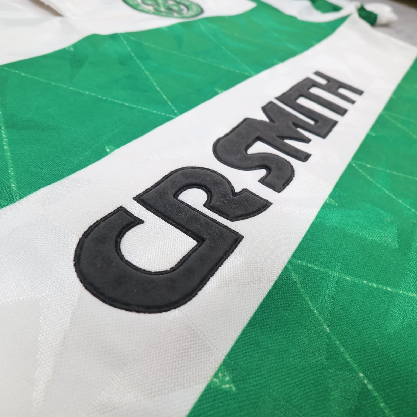 Vintage Celtic Football Shirt Medium Green Home Kit 1989 1991 Umbro Jersey photo 8